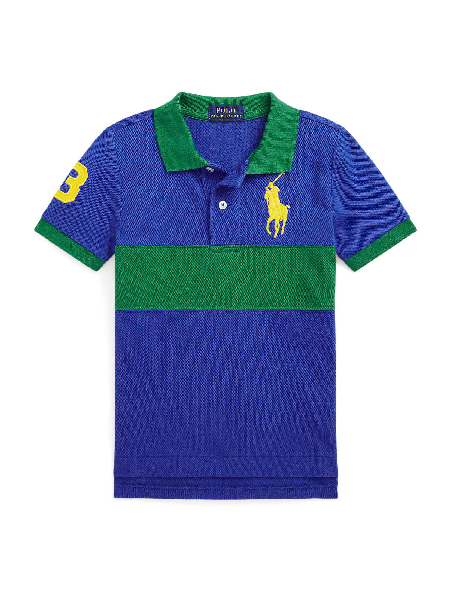 Polo Ralph Lauren Tricou safir / galben / verde - Pled.ro