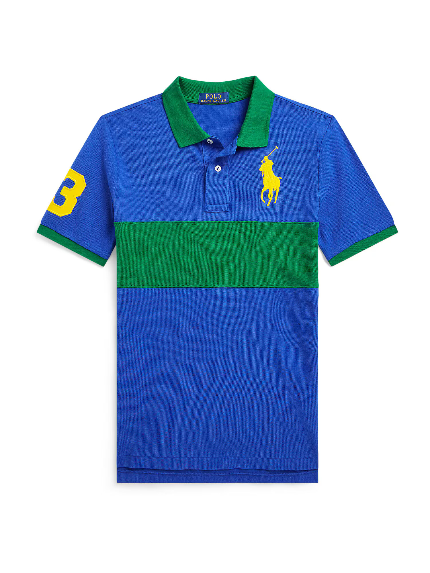 Polo Ralph Lauren Tricou safir / galben / verde închis - Pled.ro