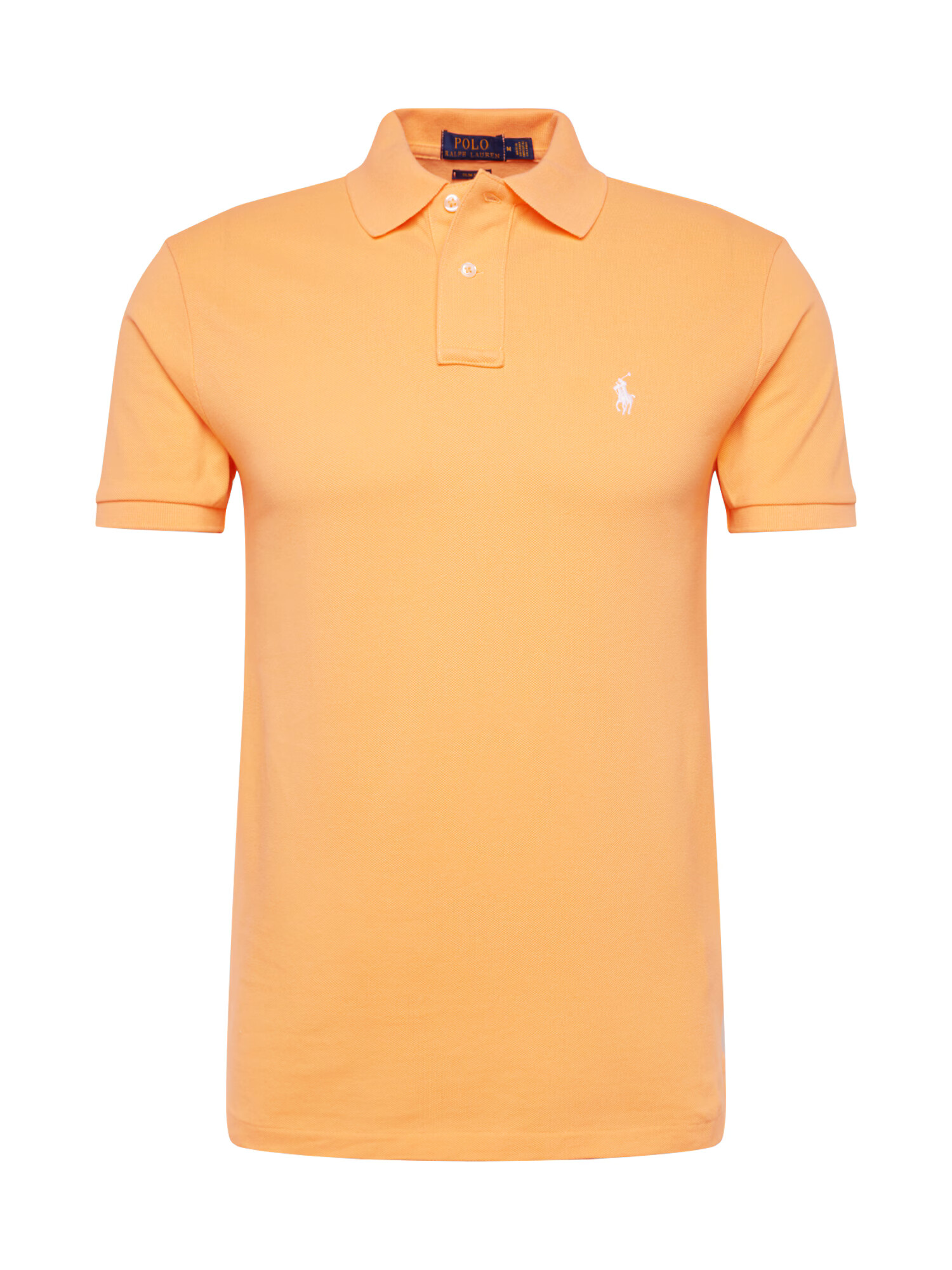 Polo Ralph Lauren Tricou 'SSKCSLIM1-SHORT SLEEVE-KNIT' roșu orange - Pled.ro