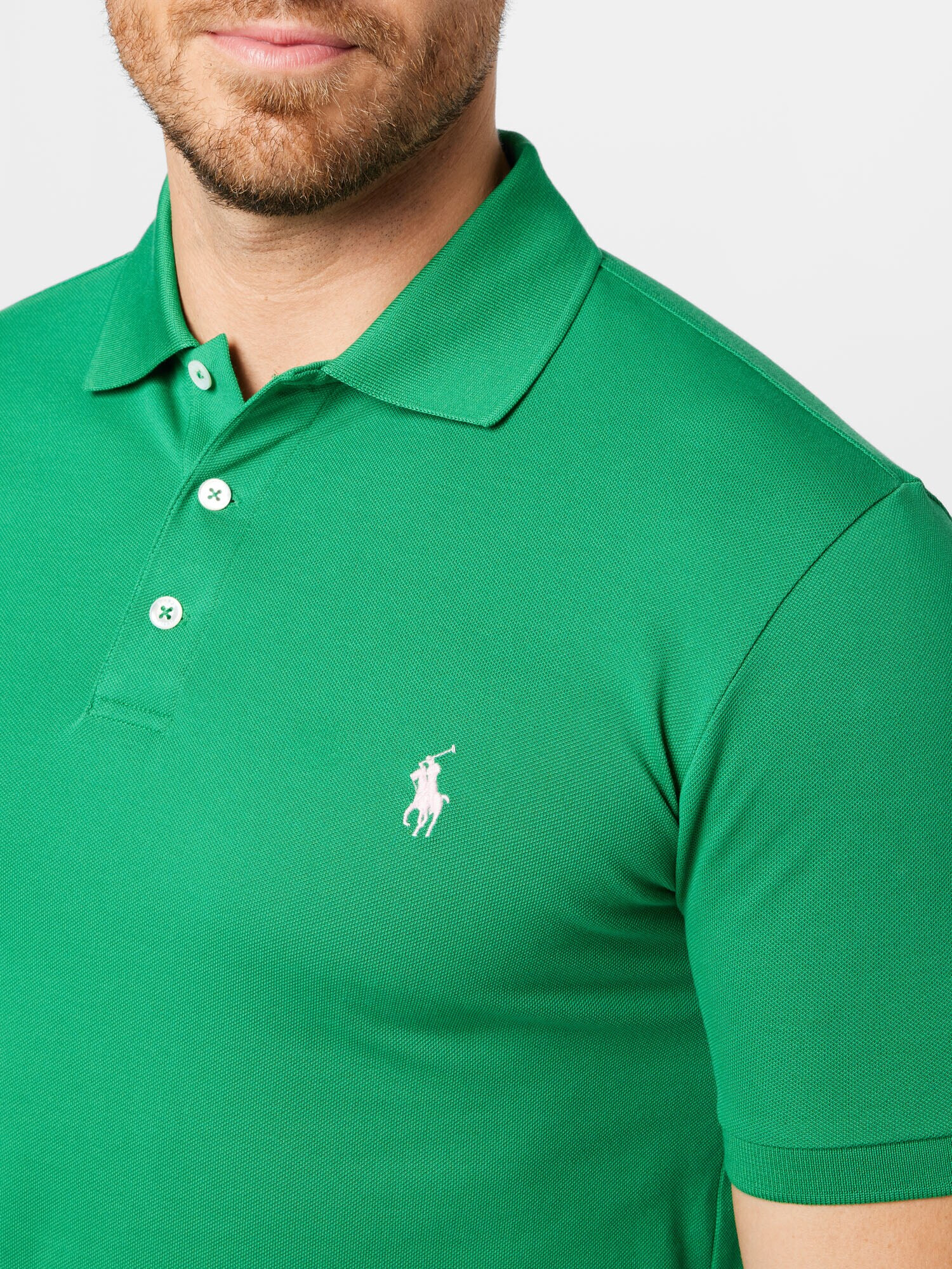 Polo Ralph Lauren Tricou verde / alb - Pled.ro