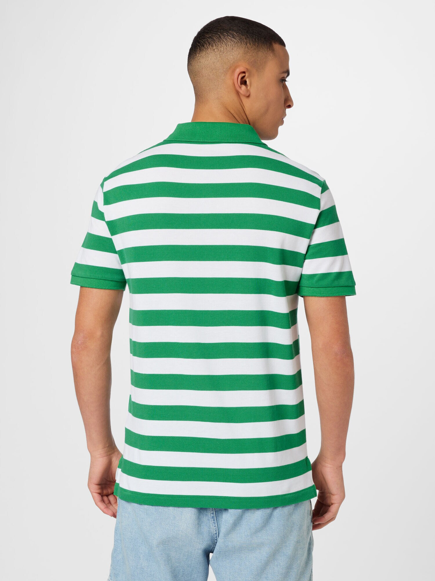 Polo Ralph Lauren Tricou verde deschis / portocaliu / alb - Pled.ro