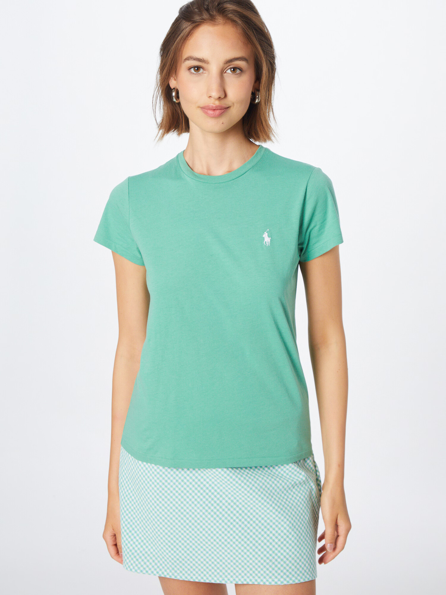 Polo Ralph Lauren Tricou verde jad / alb - Pled.ro