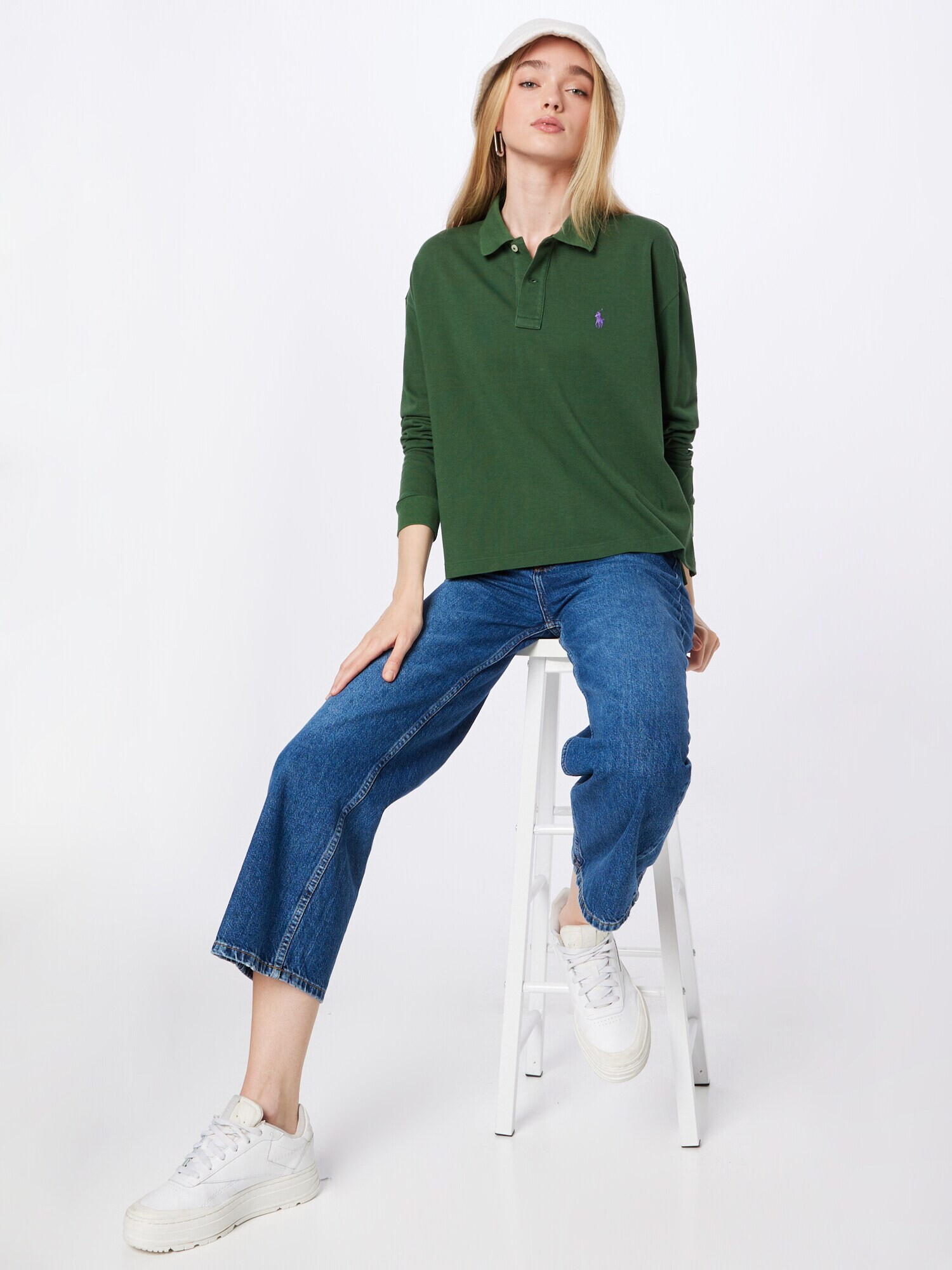 Polo Ralph Lauren Tricou verde / lila - Pled.ro