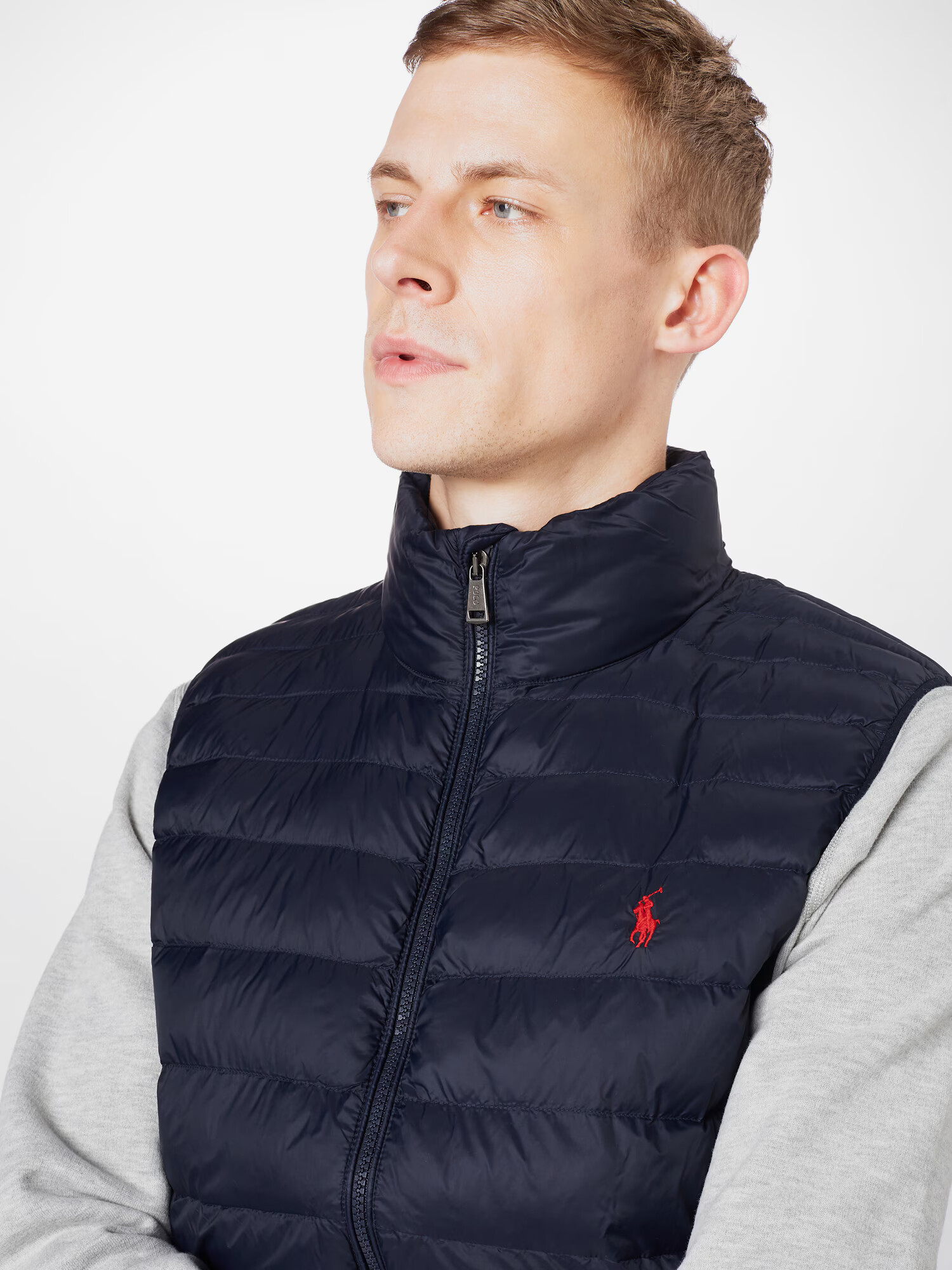 Polo Ralph Lauren Vestă 'Terra' bleumarin / roșu - Pled.ro