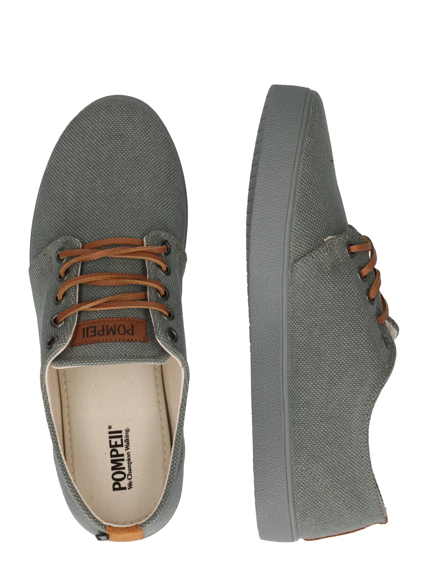 POMPEII Sneaker low gri - Pled.ro