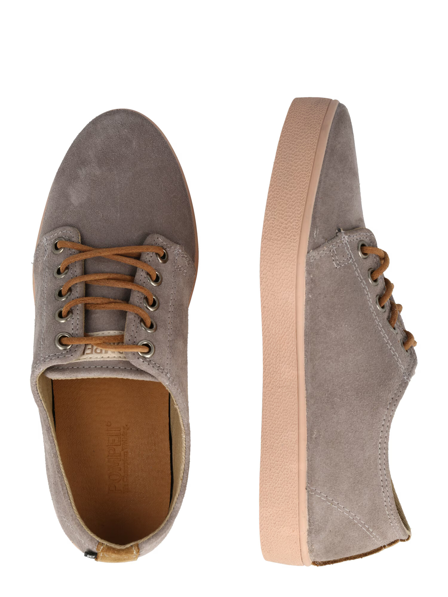 POMPEII Sneaker low 'HIGBY' gri taupe - Pled.ro