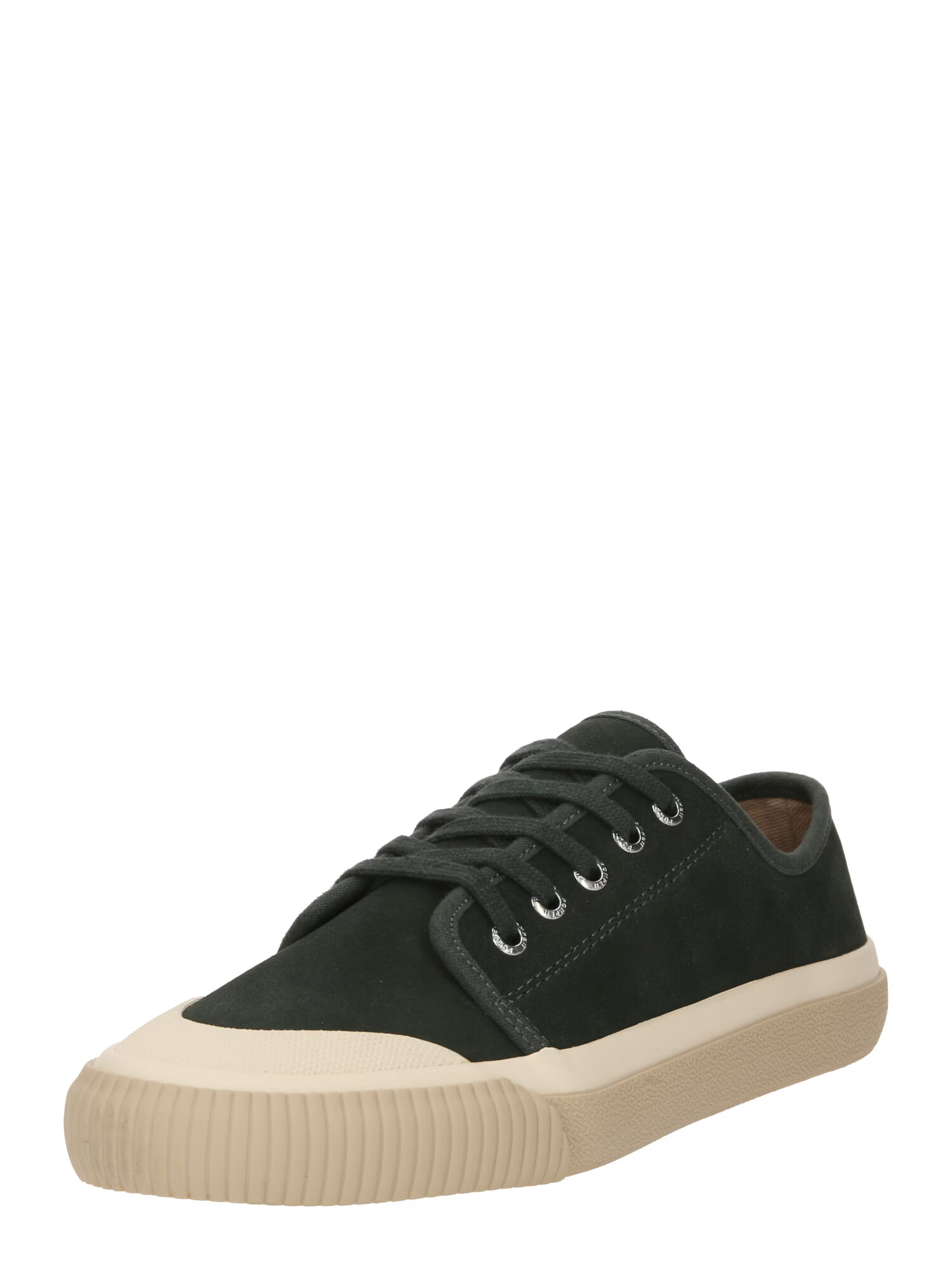 POMPEII Sneaker low 'KIRAN' crem / verde închis - Pled.ro