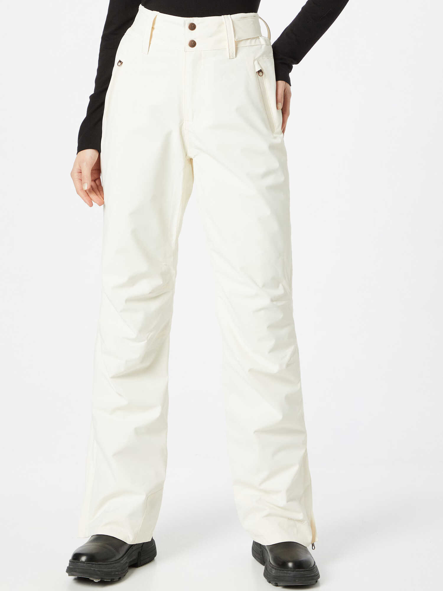 PROTEST Pantaloni sport 'CINNAMON' alb natural - Pled.ro