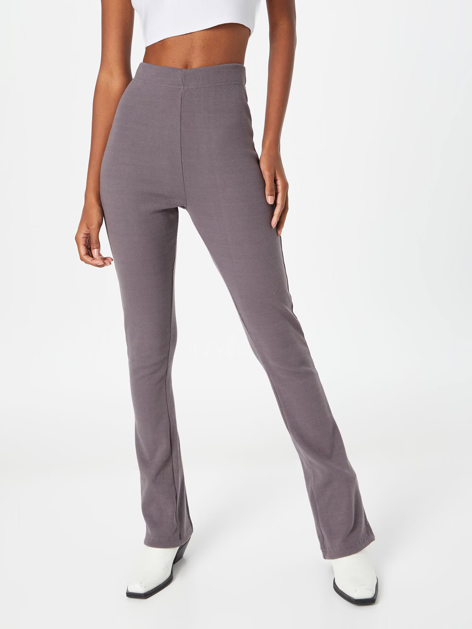 Public Desire Leggings gri taupe - Pled.ro