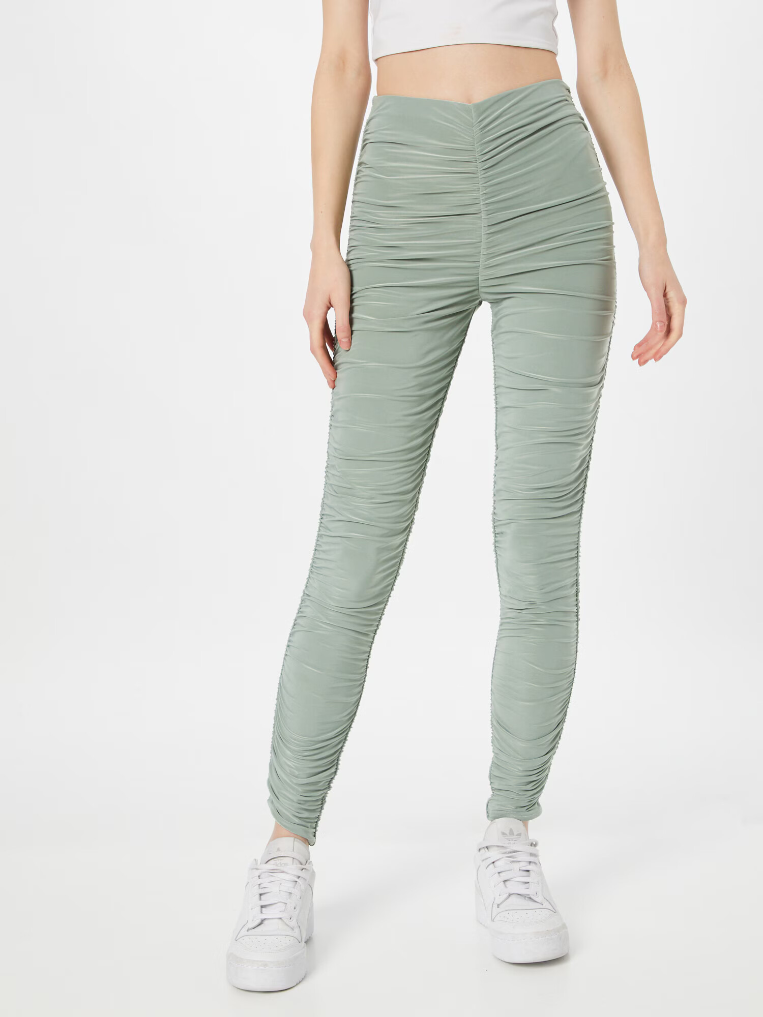 Public Desire Leggings verde mentă - Pled.ro