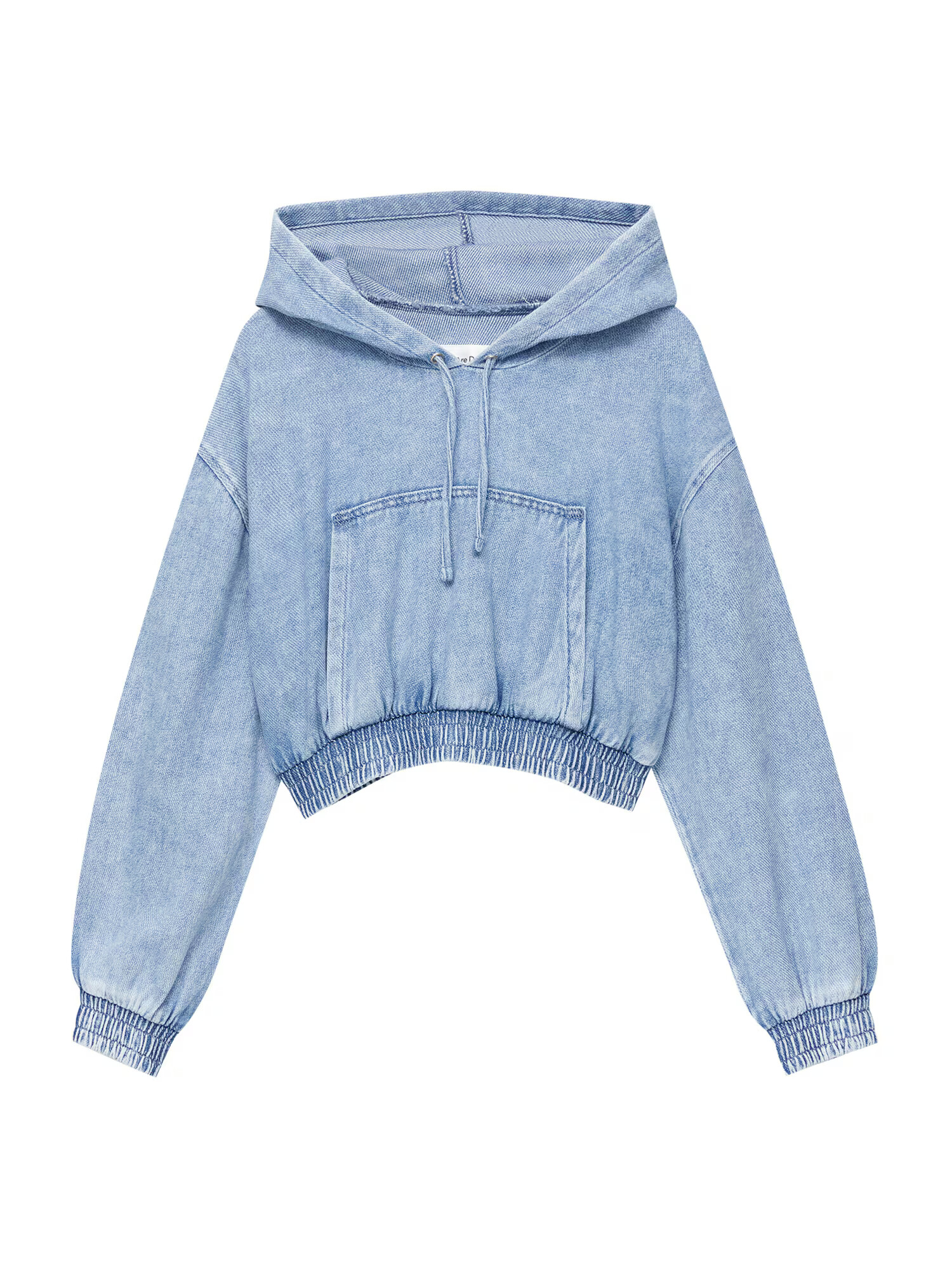 Pull&Bear Bluză de molton albastru denim - Pled.ro