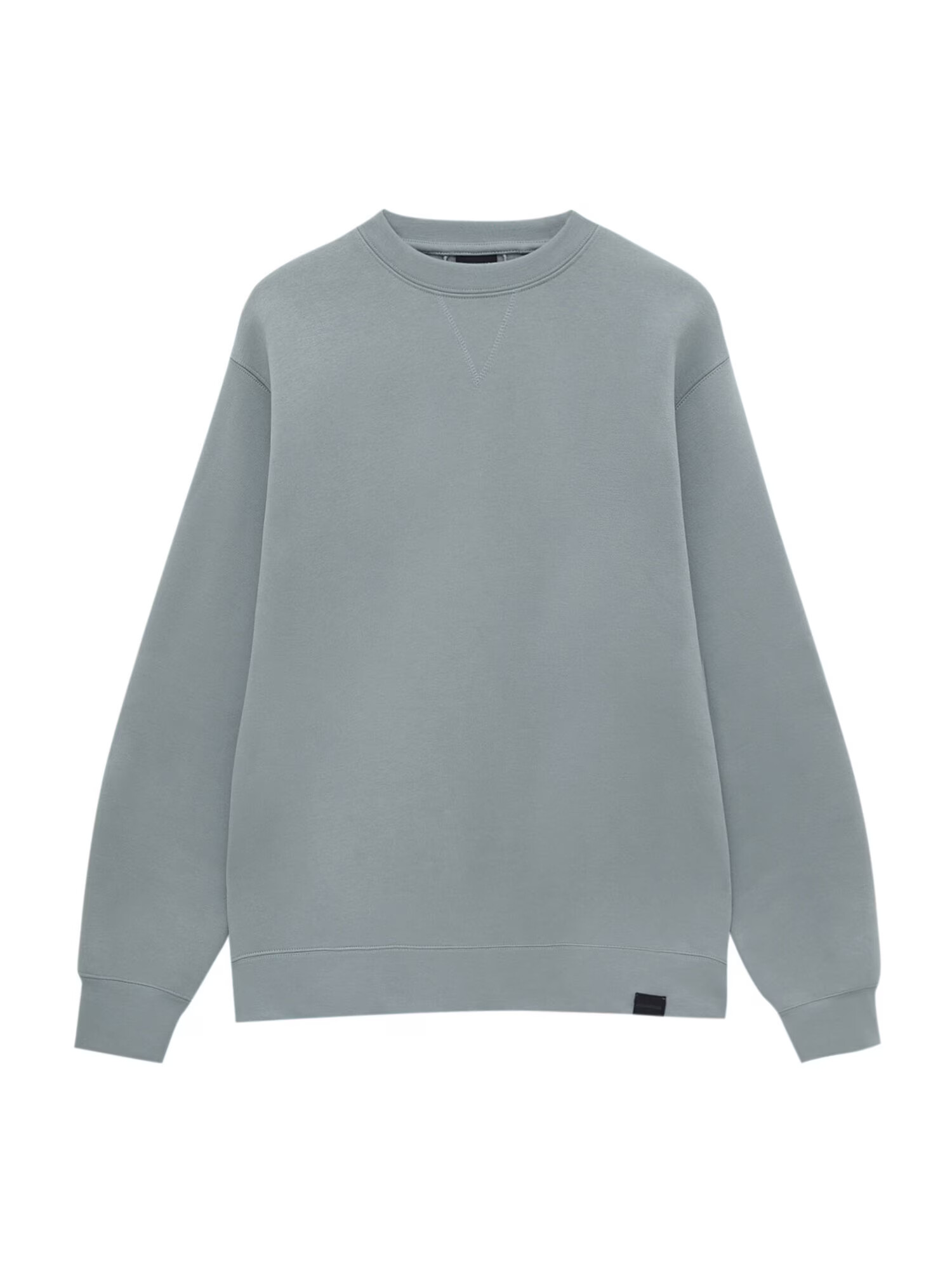 Pull&Bear Bluză de molton verde pastel - Pled.ro