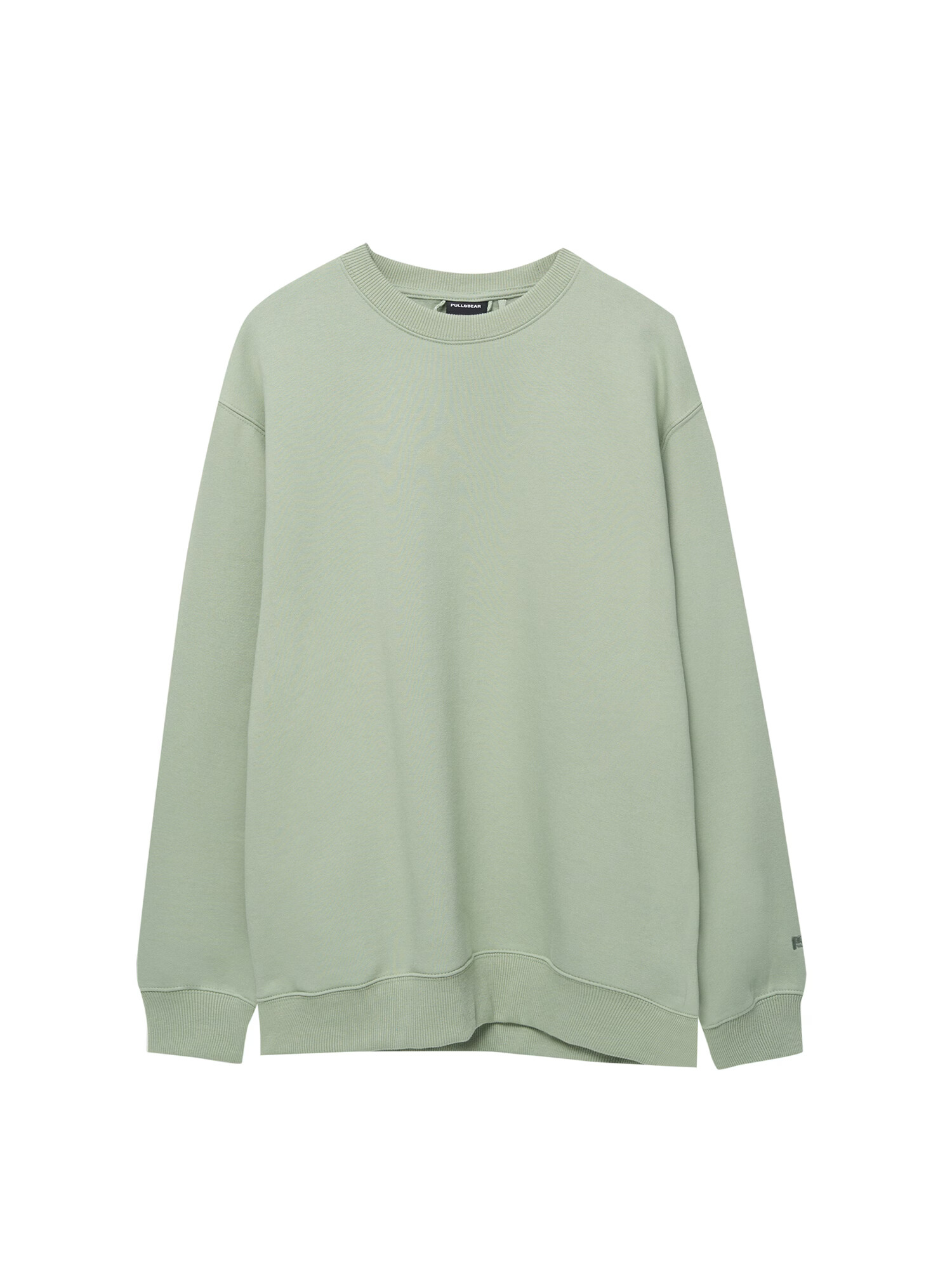 Pull&Bear Bluză de molton verde pastel - Pled.ro