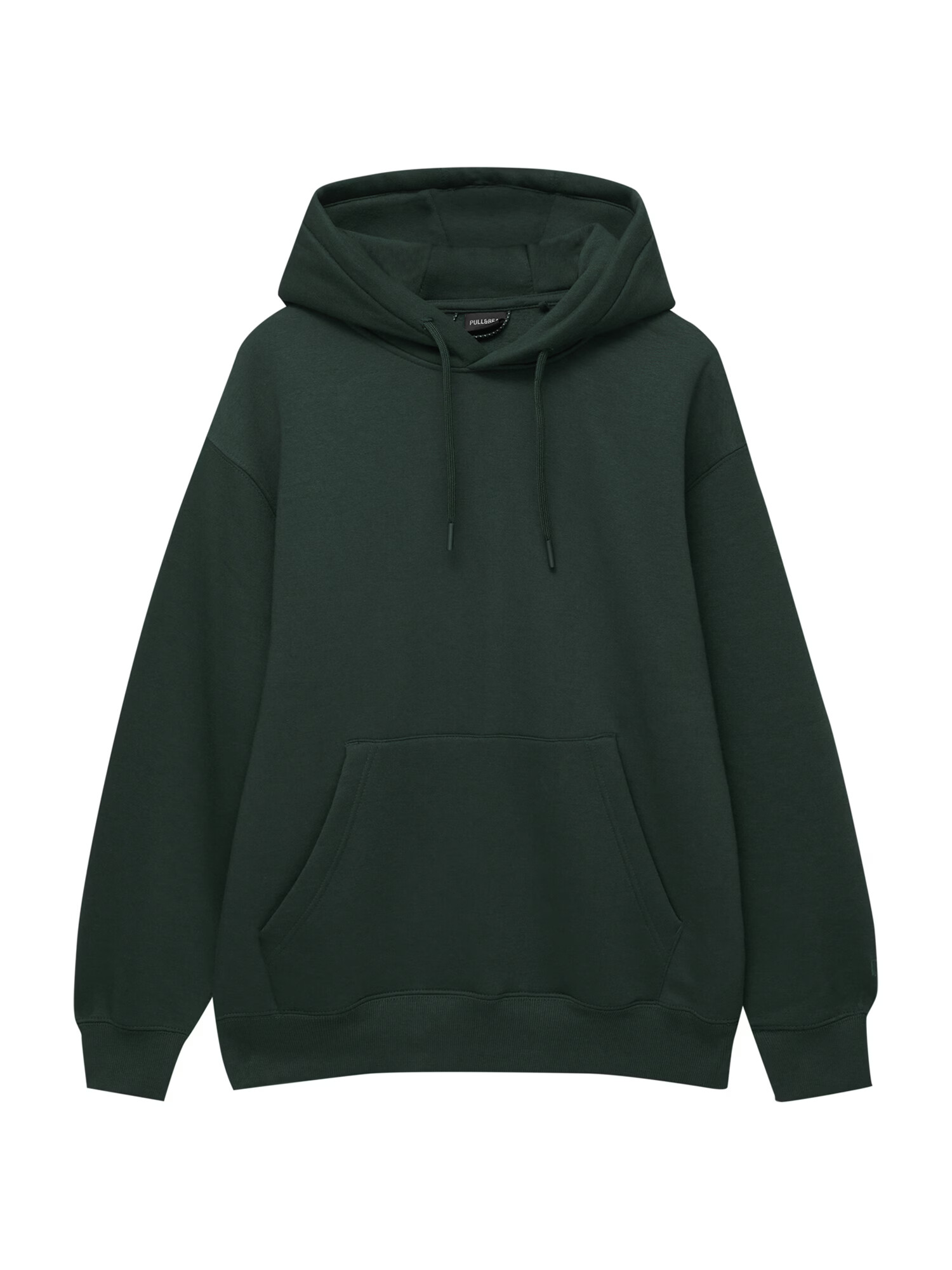 Pull&Bear Bluză de molton verde pin - Pled.ro