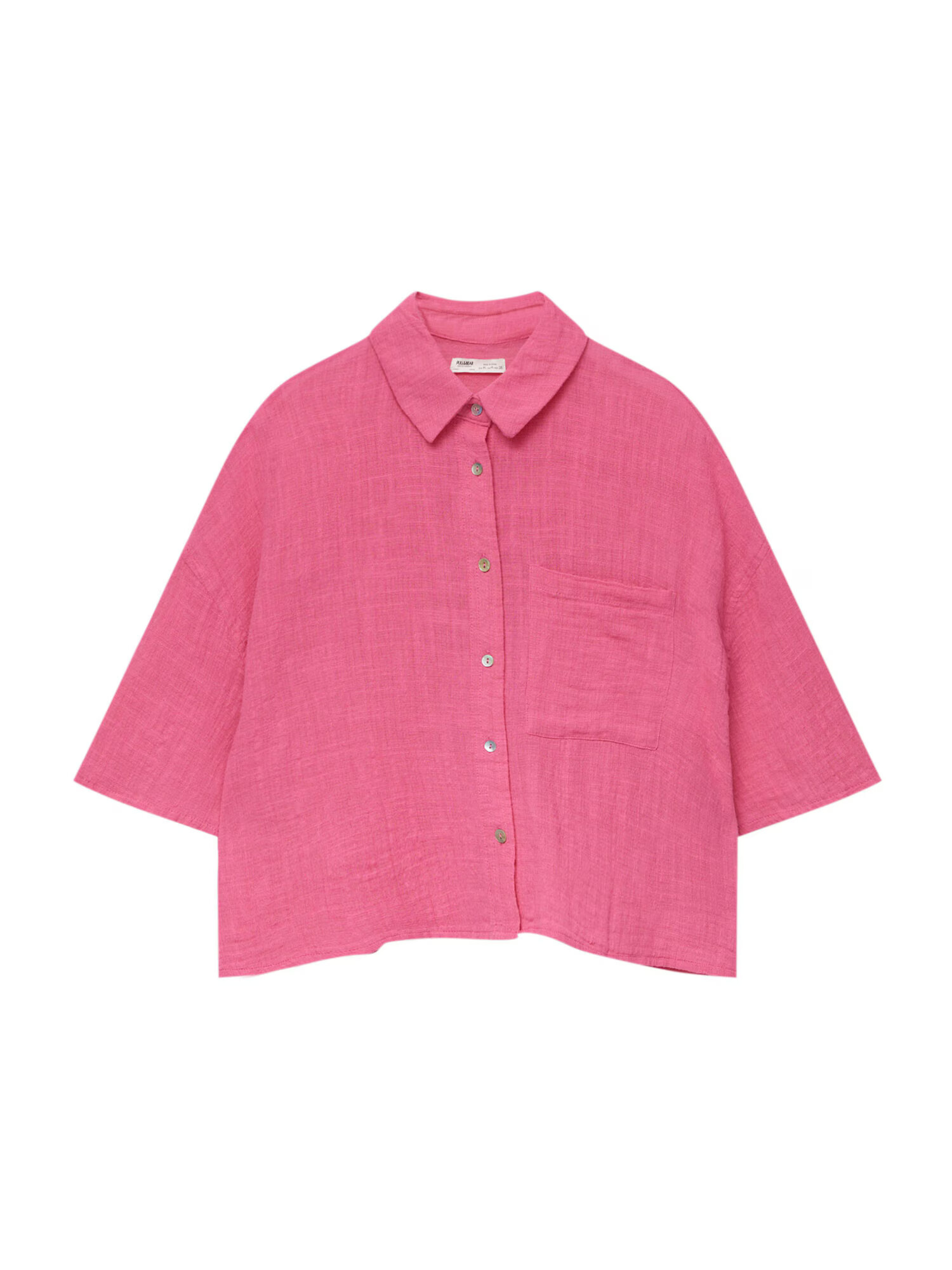 Pull&Bear Bluză fucsia - Pled.ro