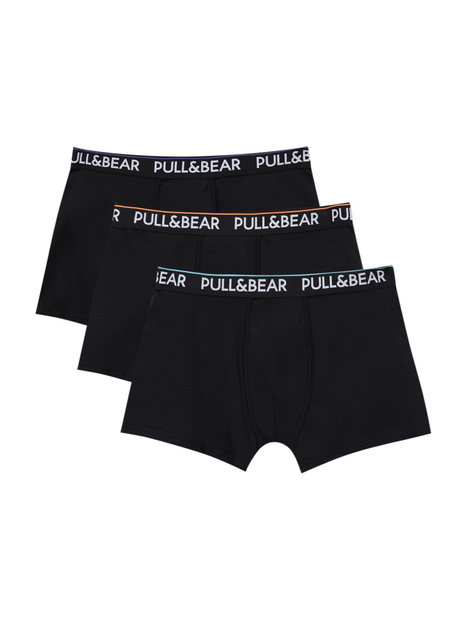 Pull&Bear Boxeri albastru / roșu / negru / alb - Pled.ro