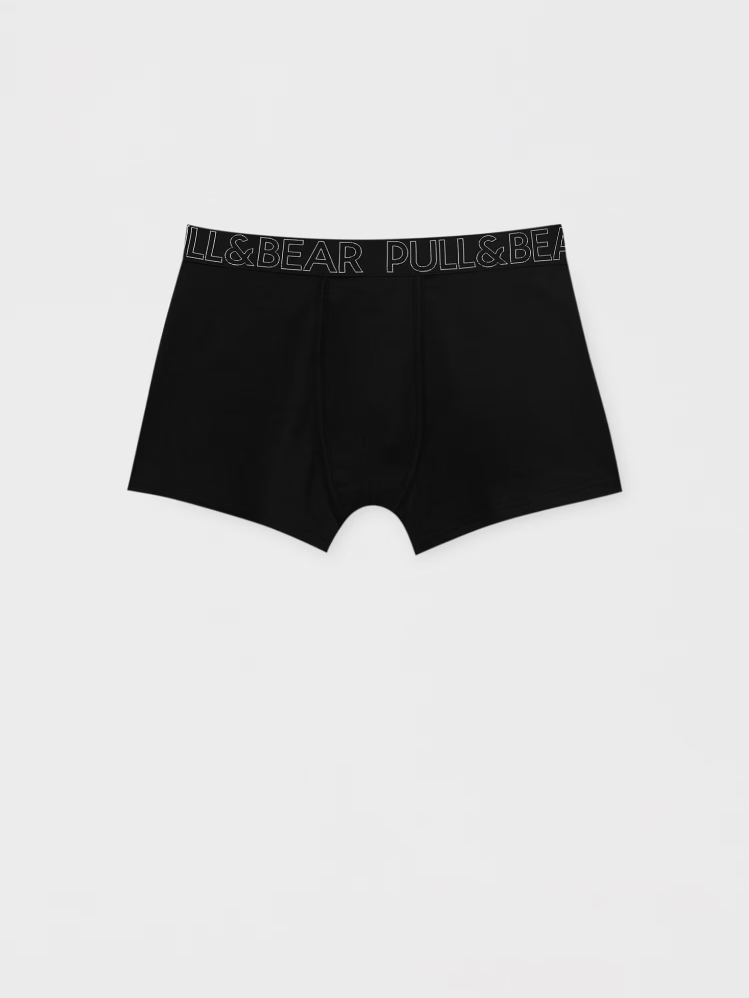 Pull&Bear Boxeri negru / alb - Pled.ro