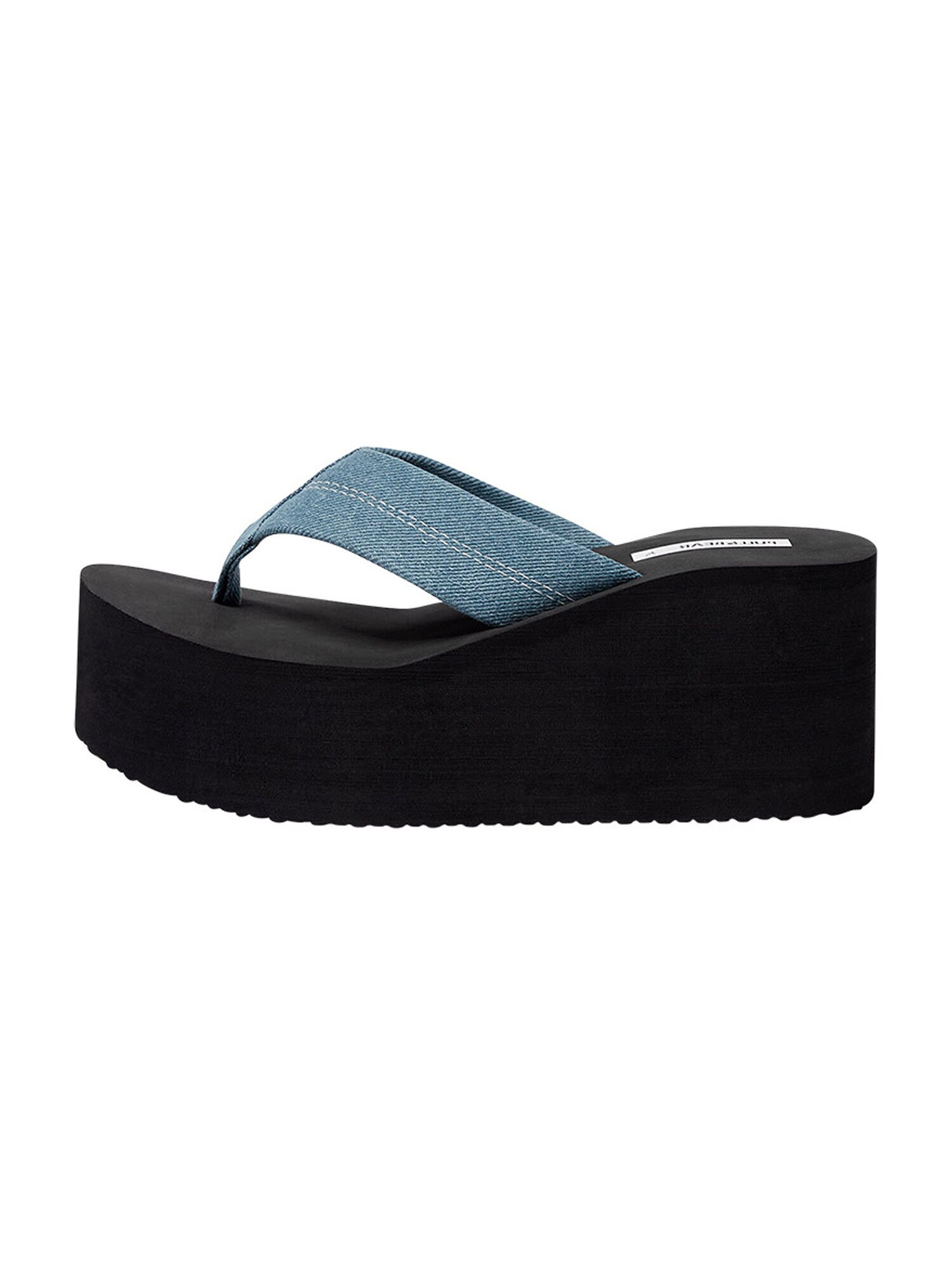 Pull&Bear Flip-flops albastru denim - Pled.ro