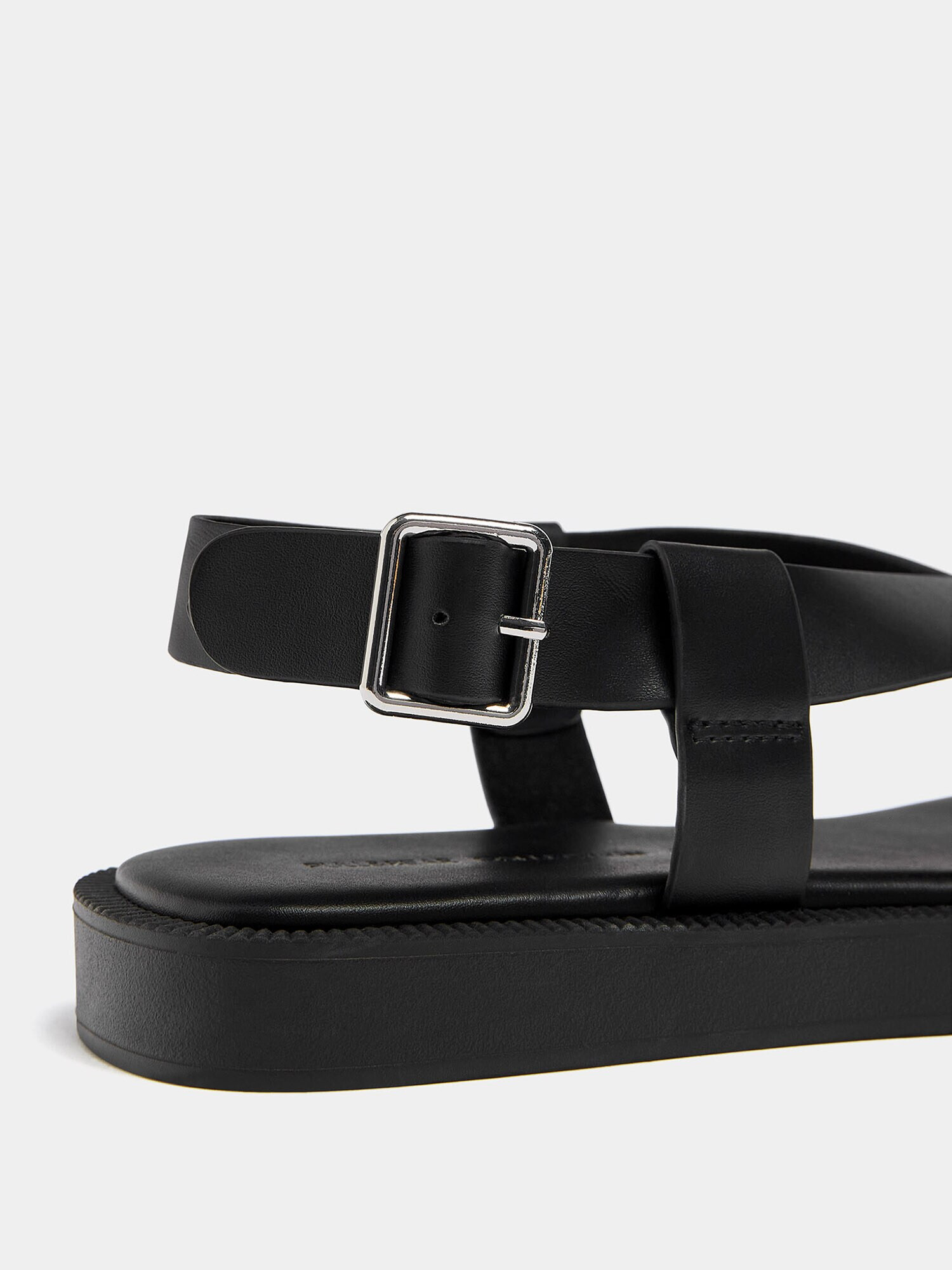 Pull&Bear Flip-flops negru - Pled.ro