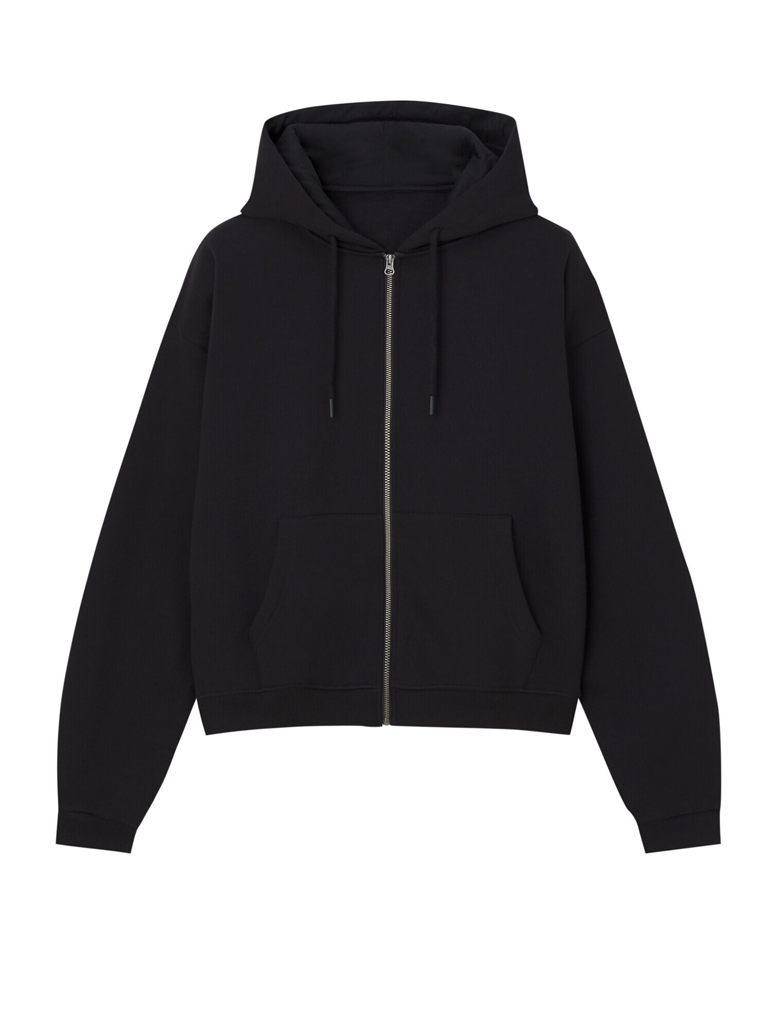 Pull&Bear Hanorac negru - Pled.ro