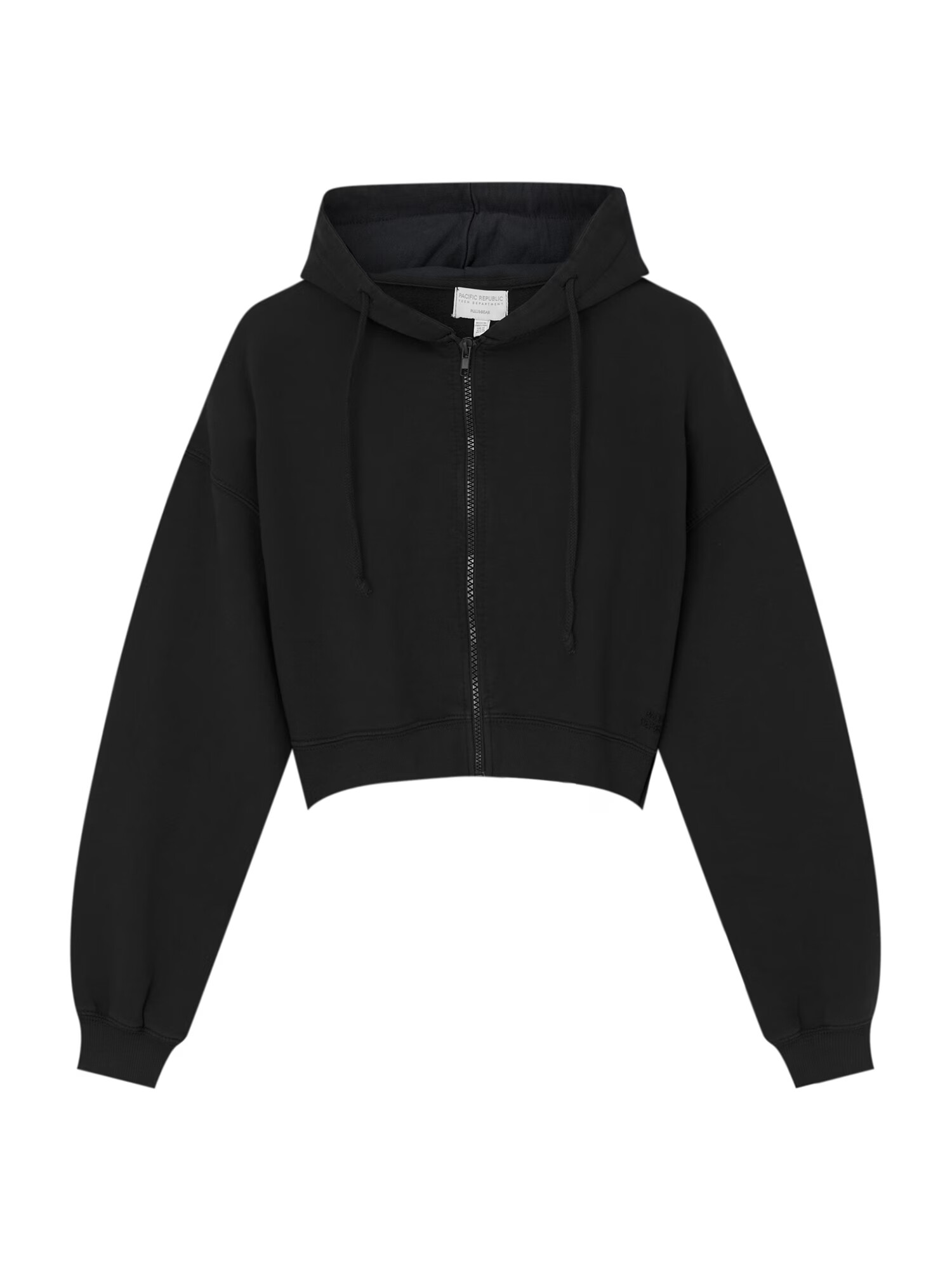 Pull&Bear Hanorac negru - Pled.ro