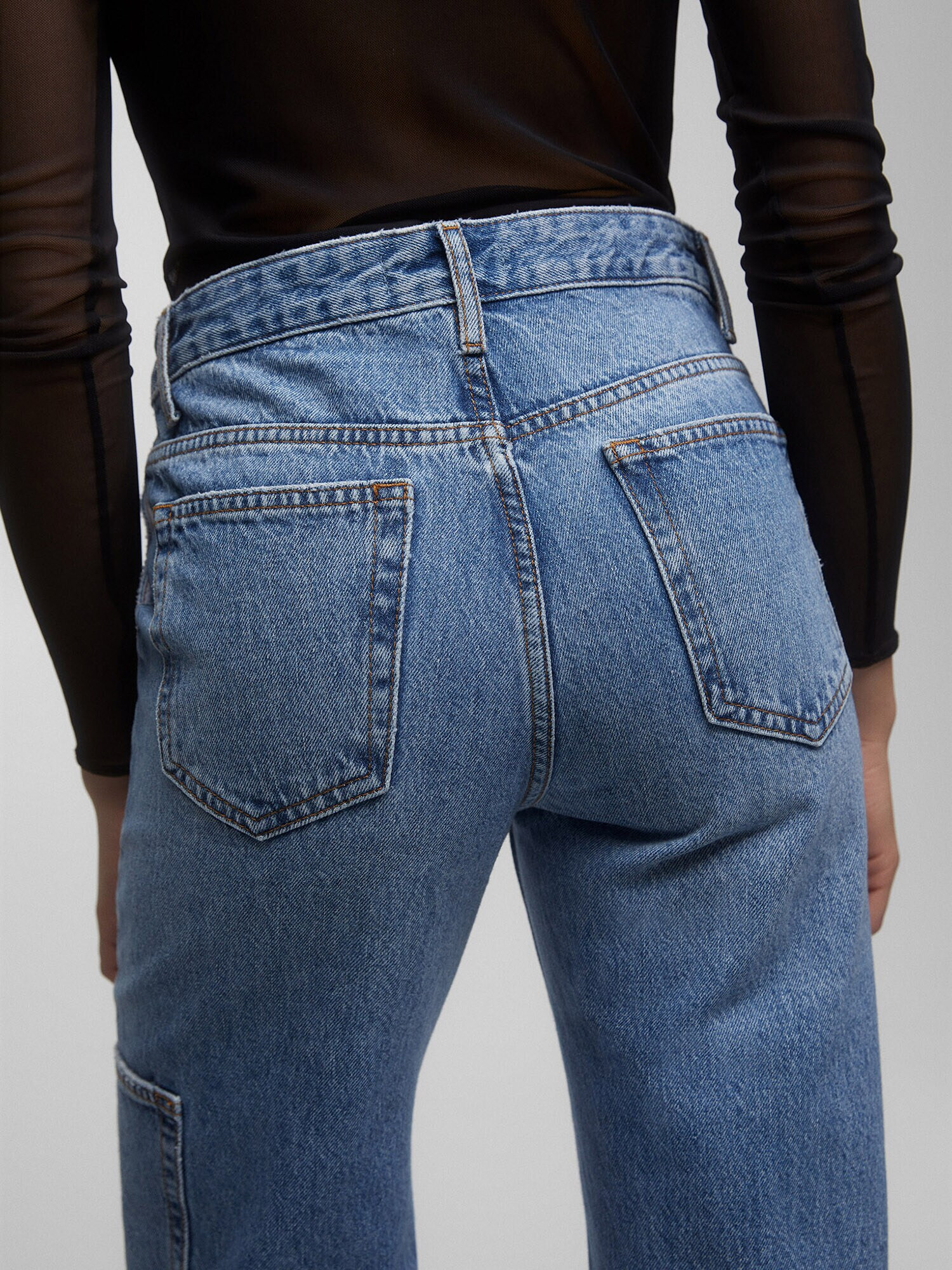 Pull&Bear Jeans albastru - Pled.ro