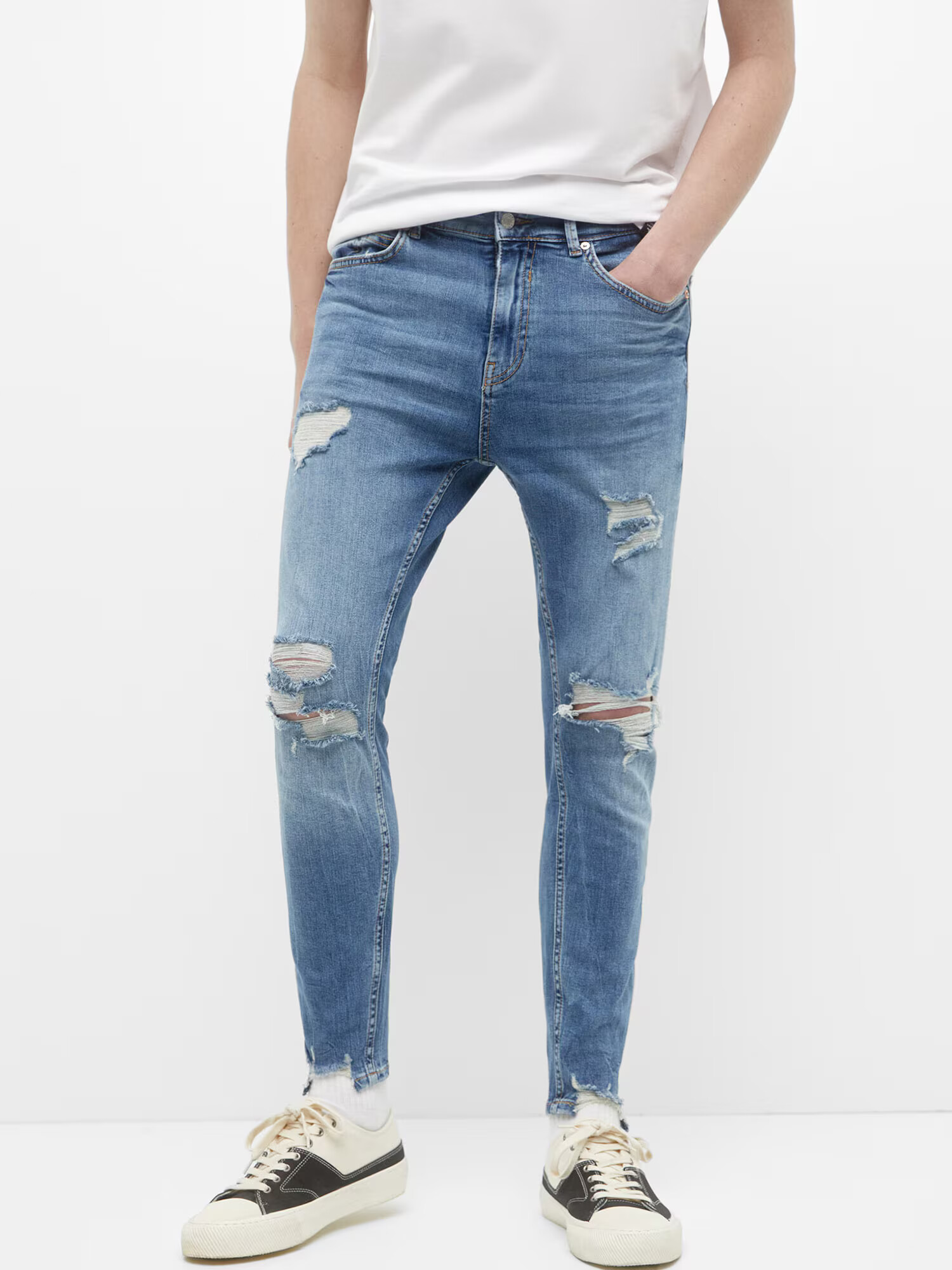 Pull&Bear Jeans albastru - Pled.ro