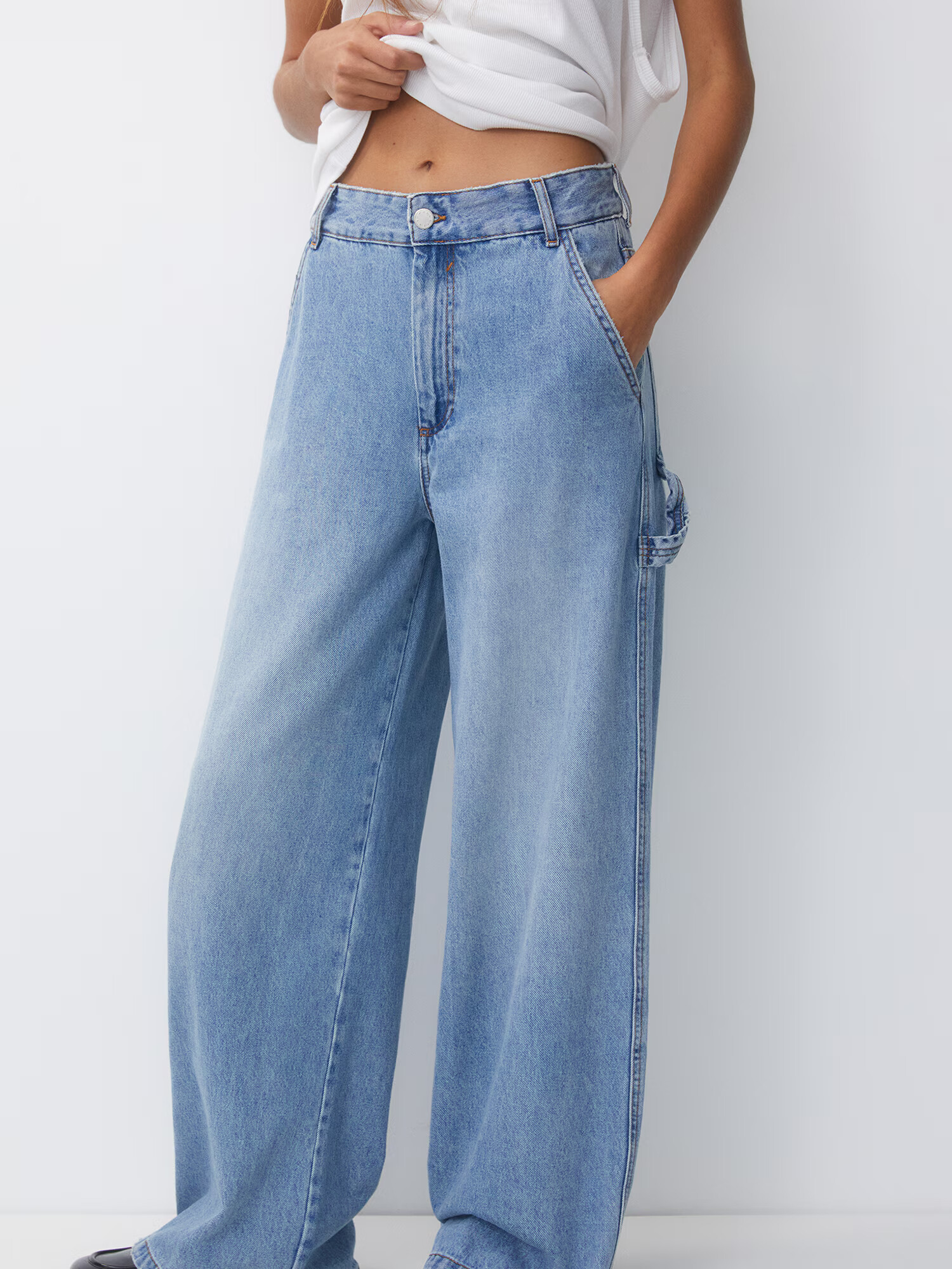 Pull&Bear Jeans albastru - Pled.ro