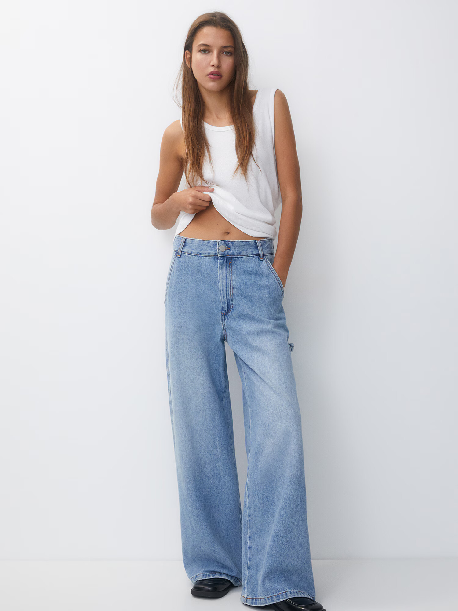 Pull&Bear Jeans albastru - Pled.ro