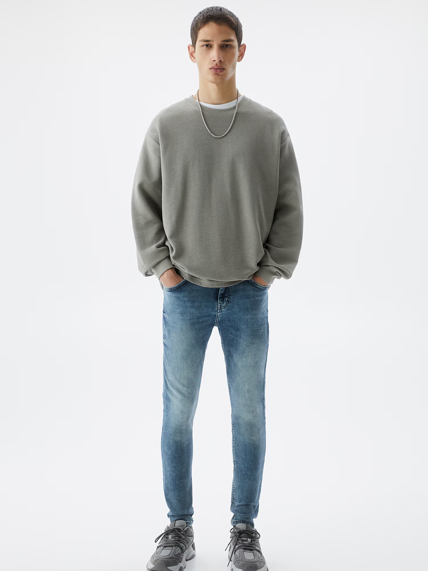 Pull&Bear Jeans albastru - Pled.ro