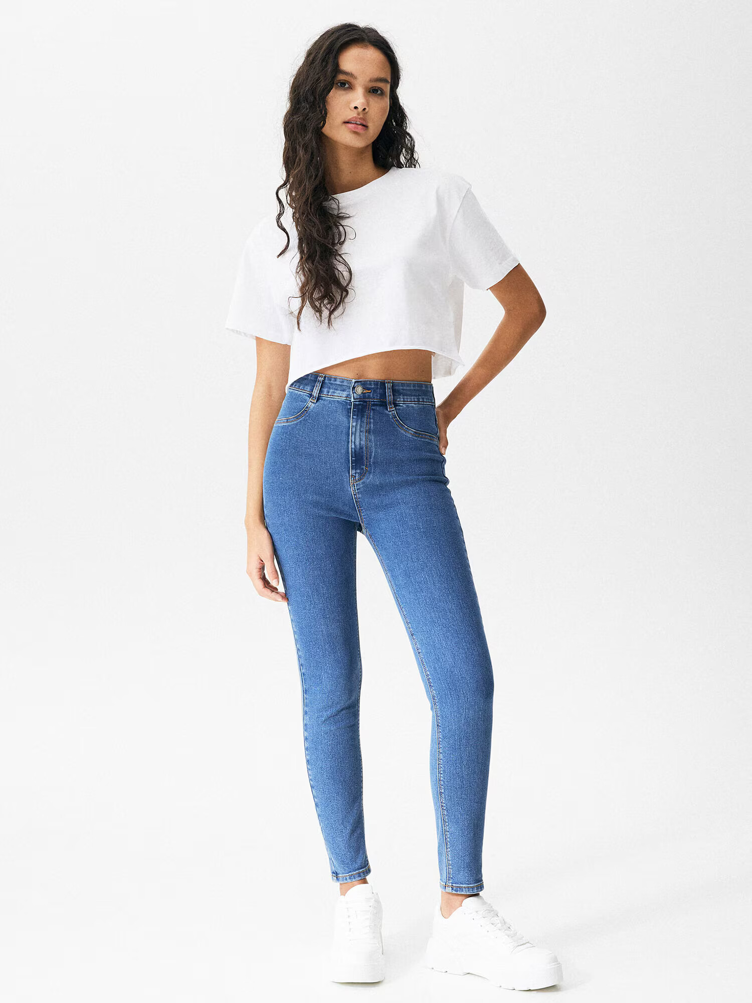 Pull&Bear Jeans albastru - Pled.ro