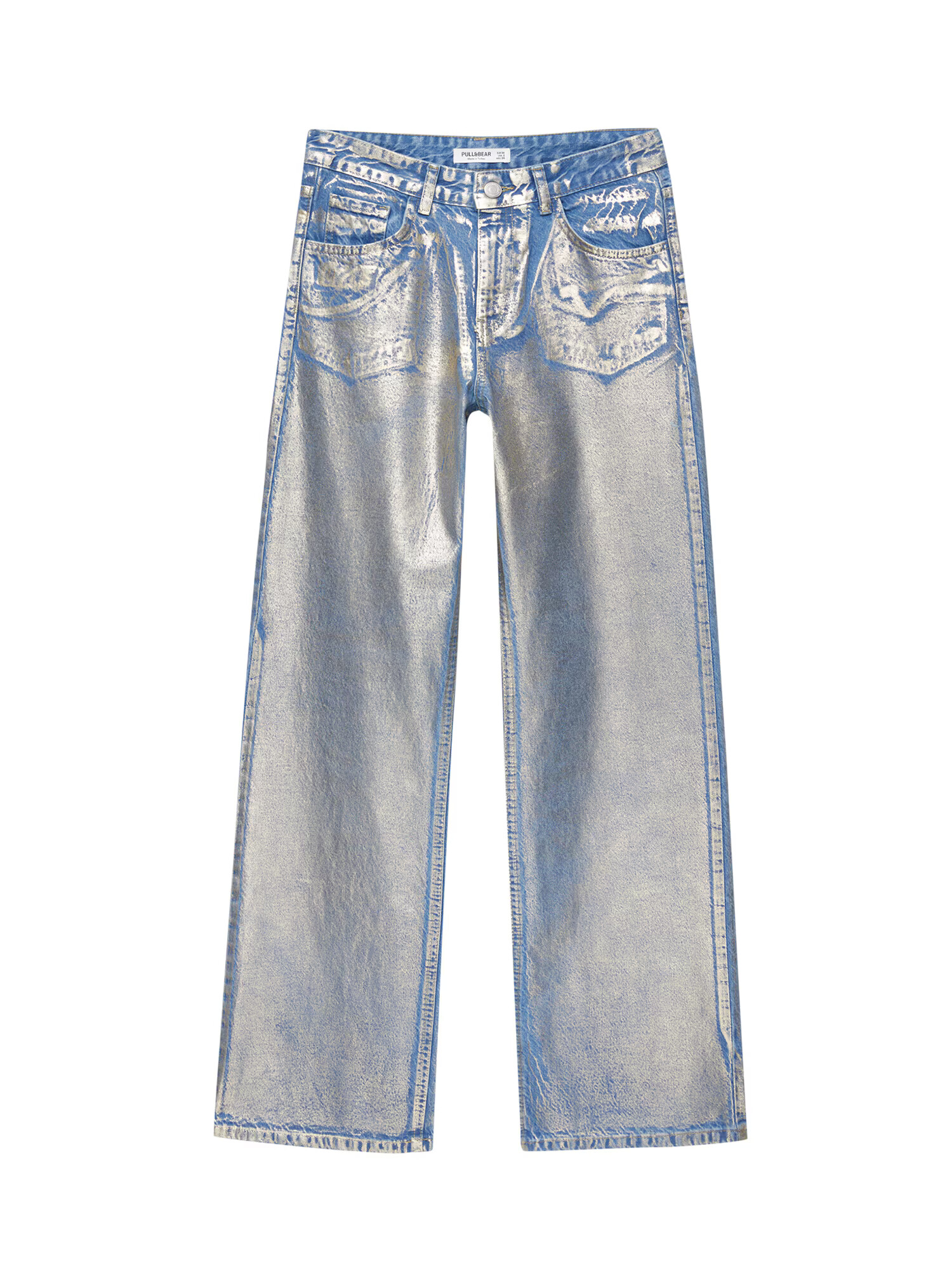 Pull&Bear Jeans albastru / auriu - Pled.ro