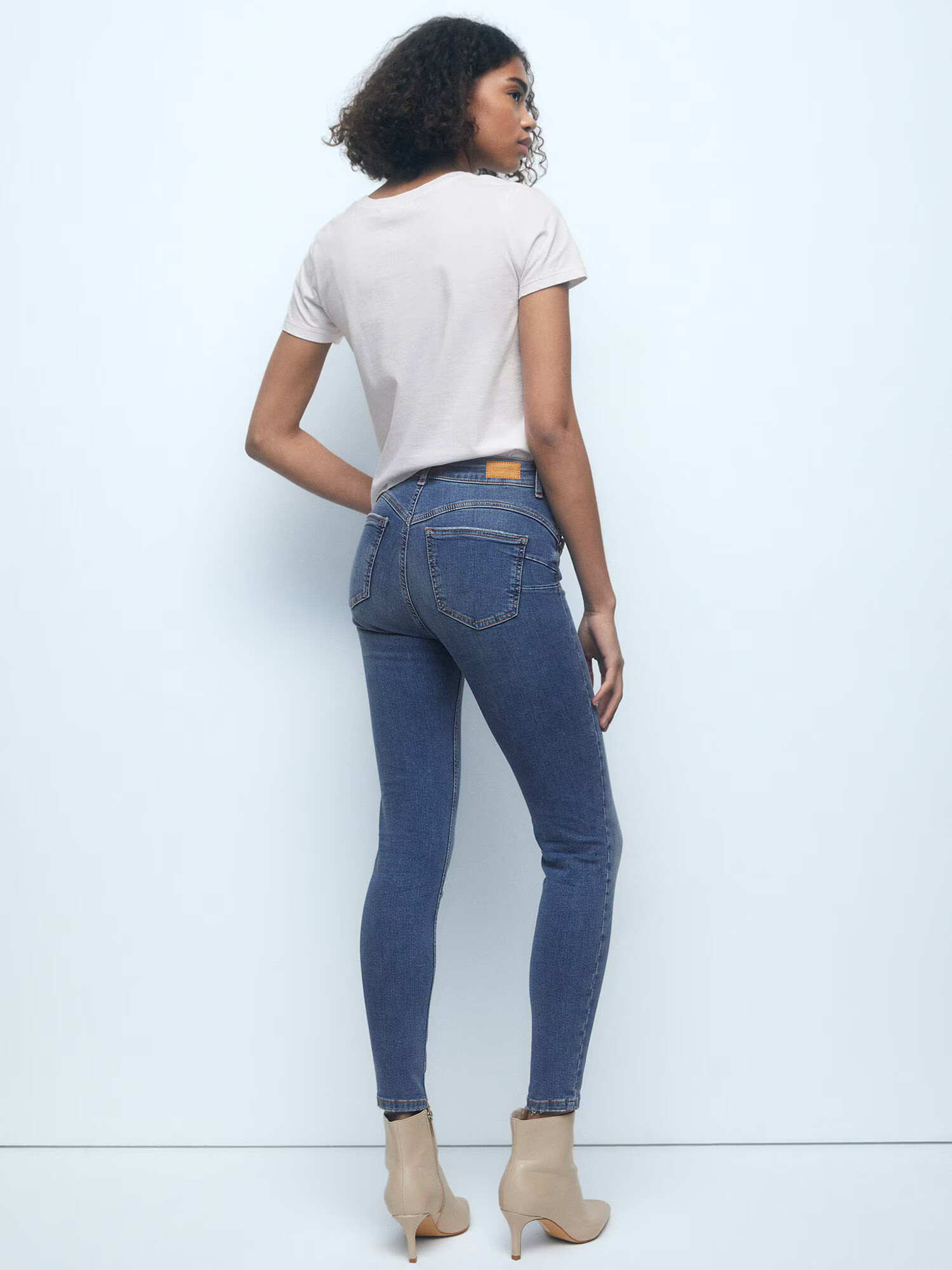 Pull&Bear Jeans albastru denim - Pled.ro