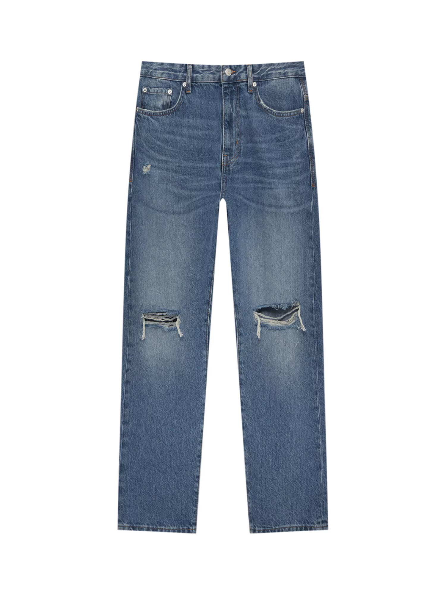 Pull&Bear Jeans albastru denim - Pled.ro