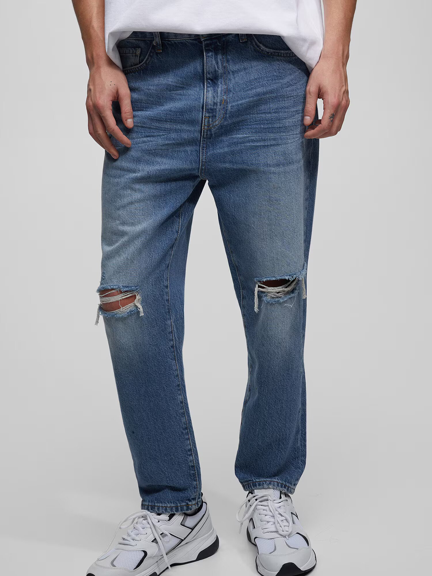 Pull&Bear Jeans albastru denim - Pled.ro