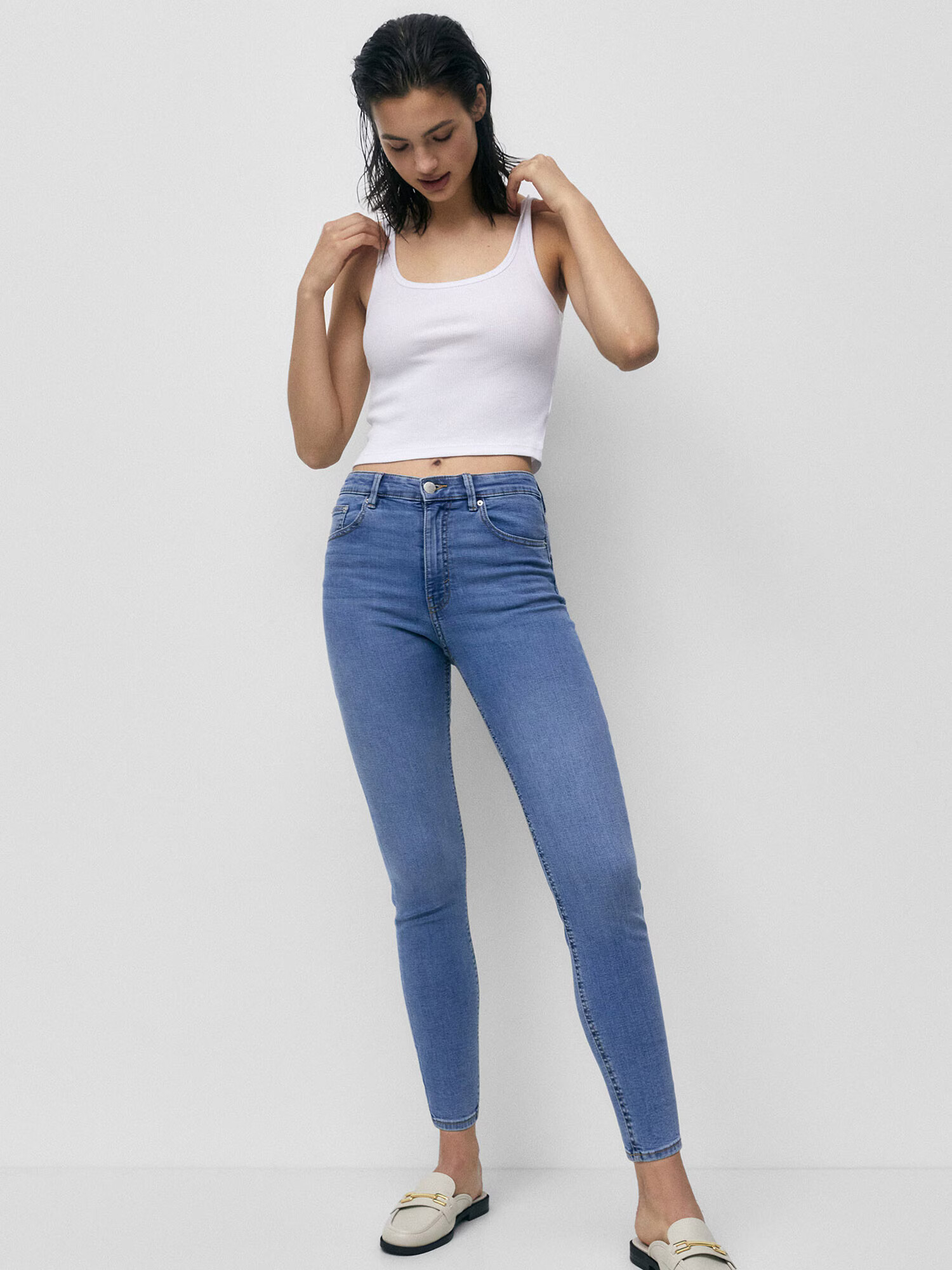 Pull&Bear Jeans albastru denim - Pled.ro