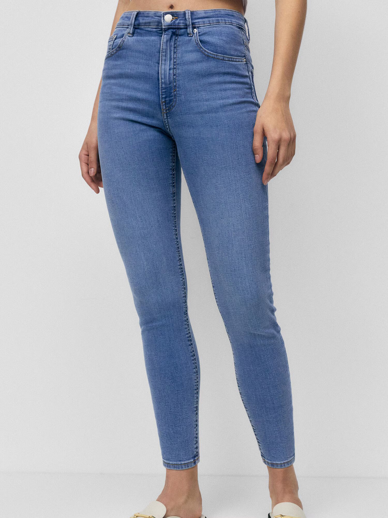 Pull&Bear Jeans albastru denim - Pled.ro