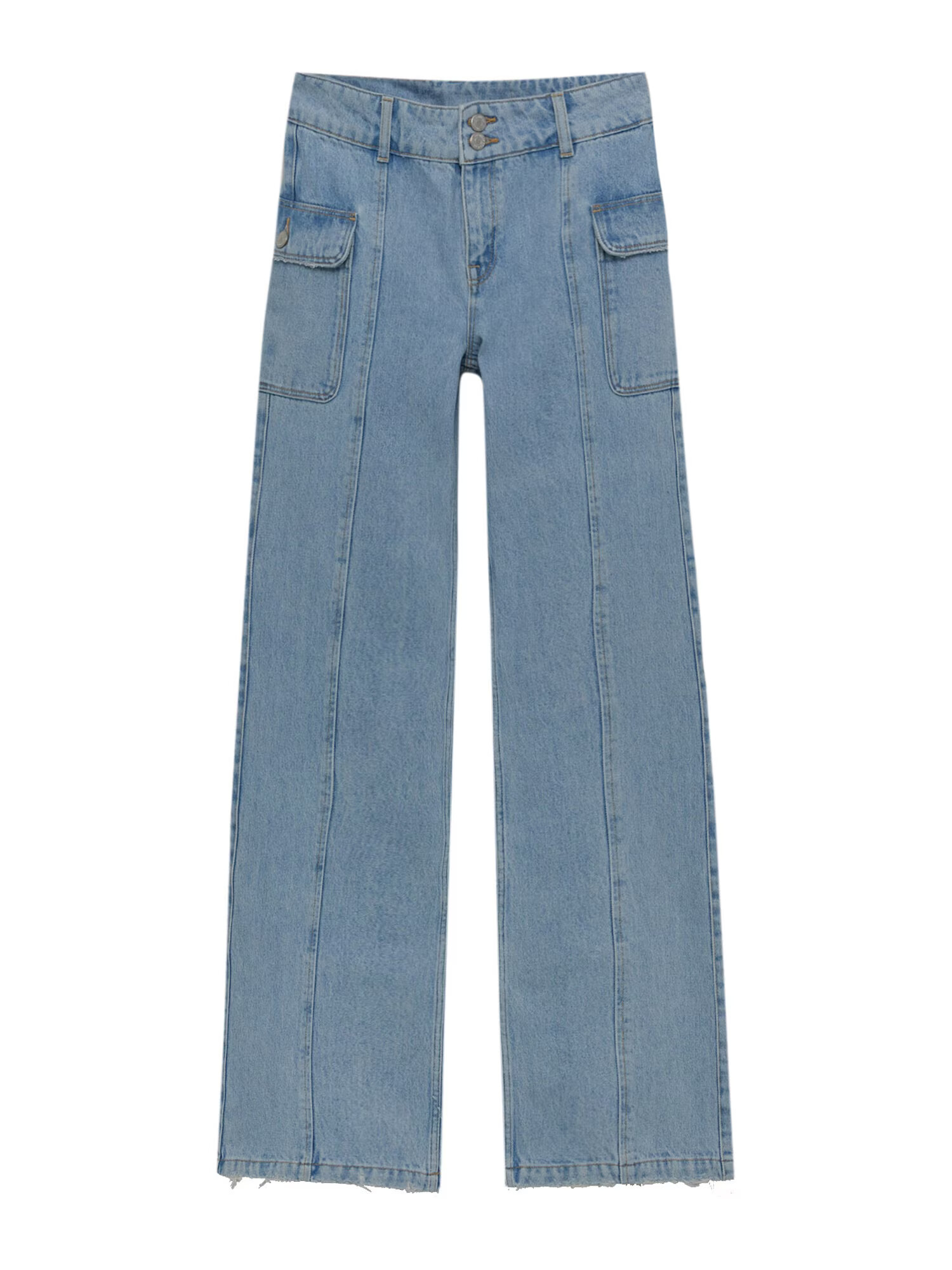 Pull&Bear Jeans albastru denim - Pled.ro