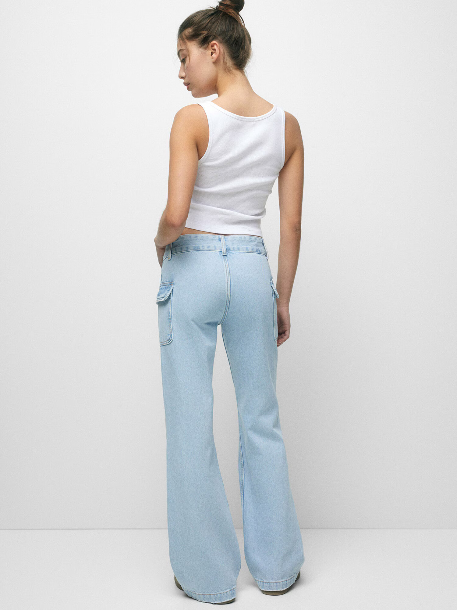 Pull&Bear Jeans albastru denim - Pled.ro