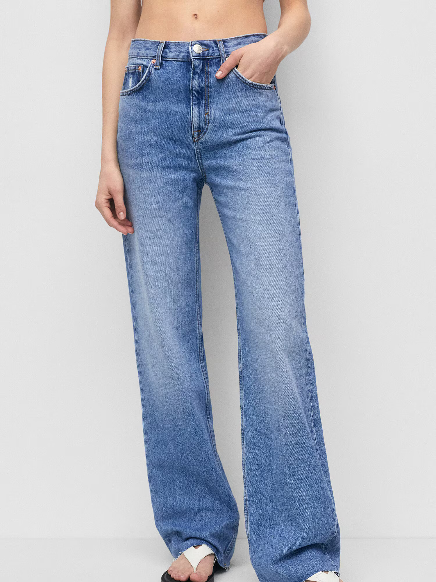 Pull&Bear Jeans albastru denim - Pled.ro