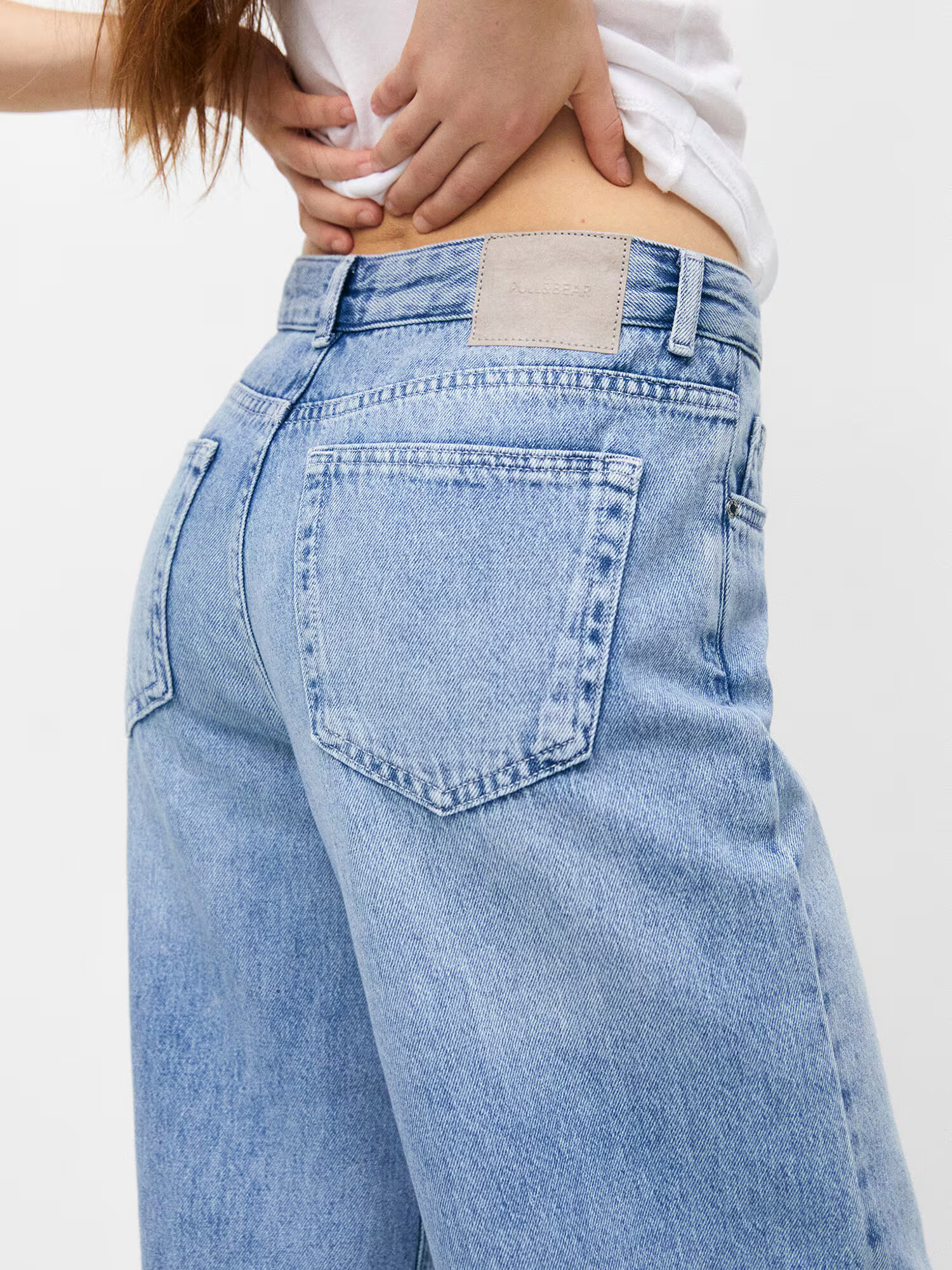 Pull&Bear Jeans albastru denim - Pled.ro