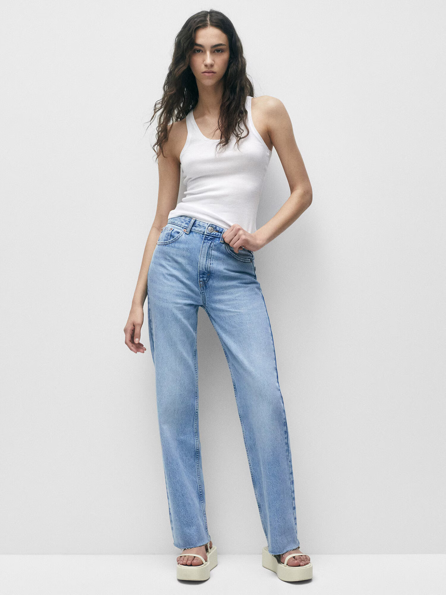 Pull&Bear Jeans albastru denim - Pled.ro