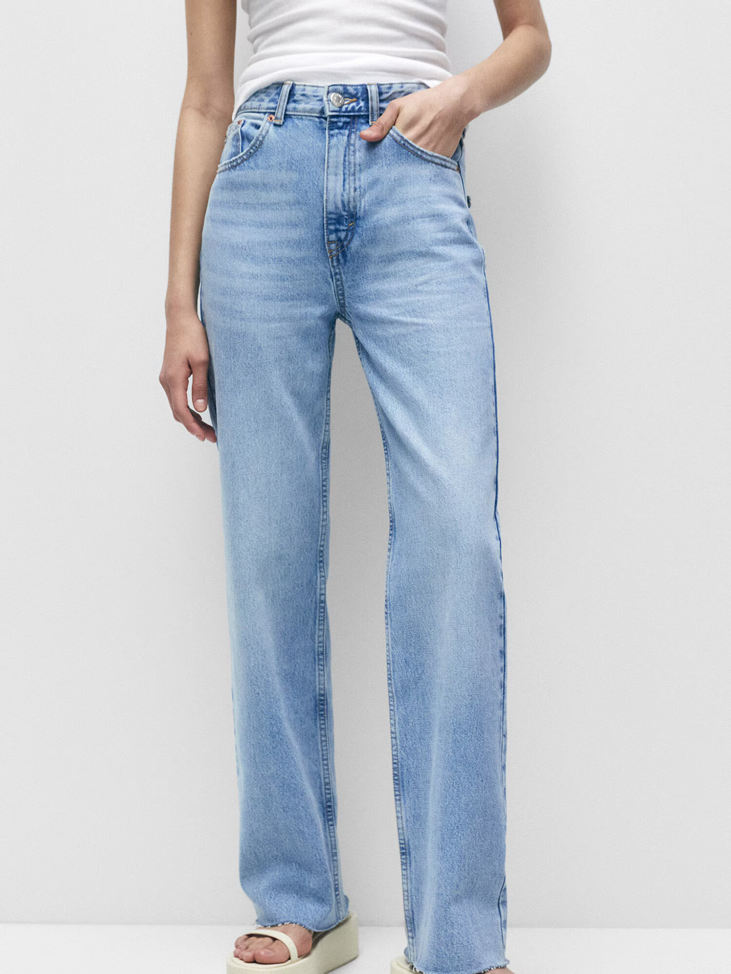 Pull&Bear Jeans albastru denim - Pled.ro