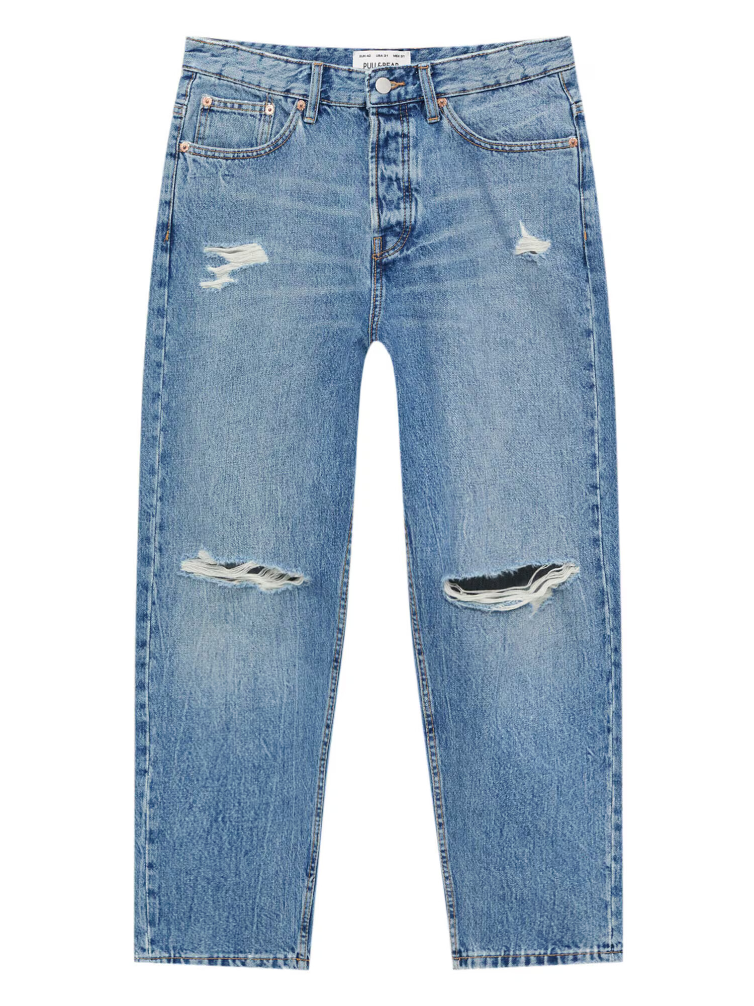 Pull&Bear Jeans albastru denim - Pled.ro