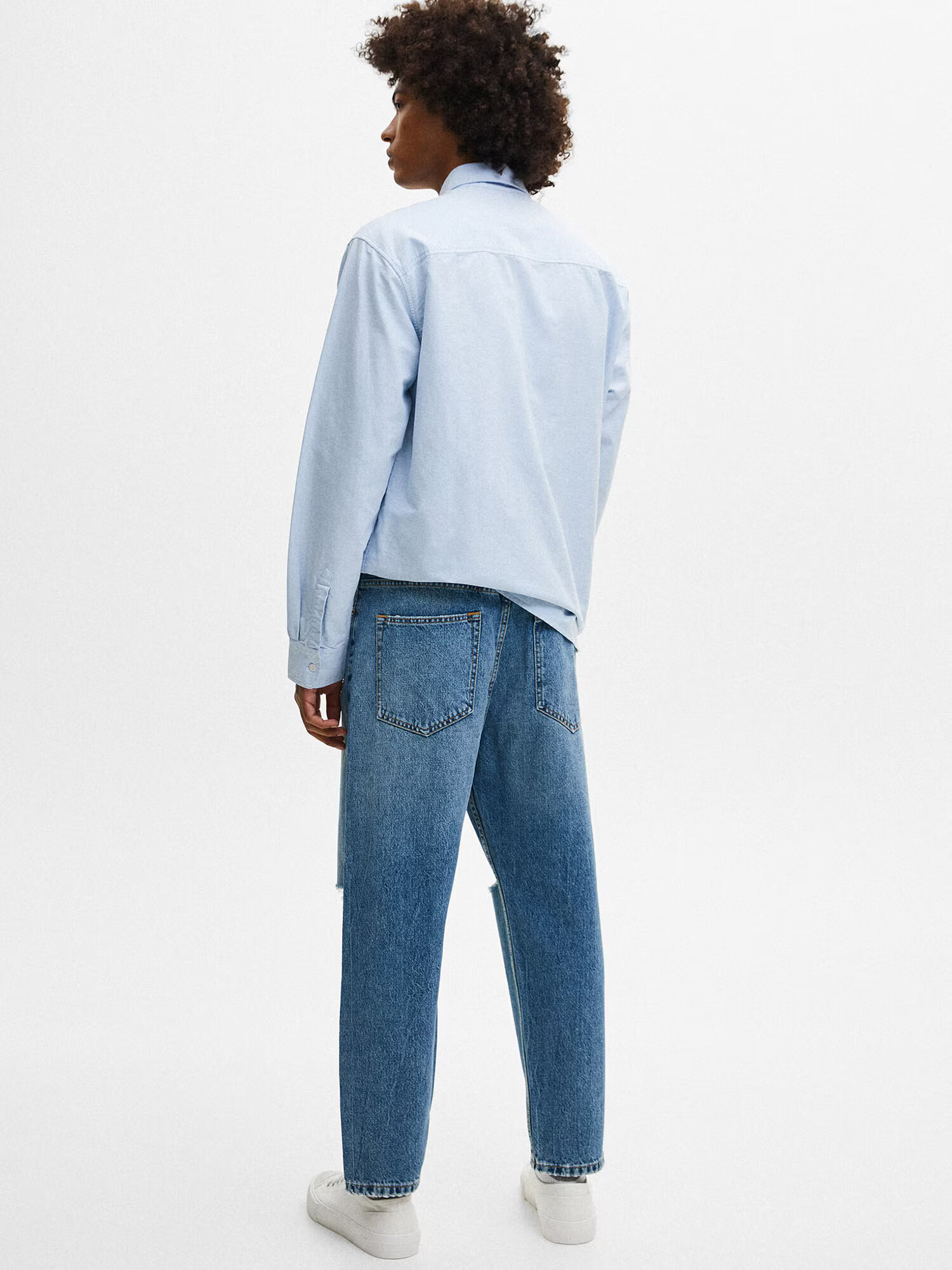 Pull&Bear Jeans albastru denim - Pled.ro