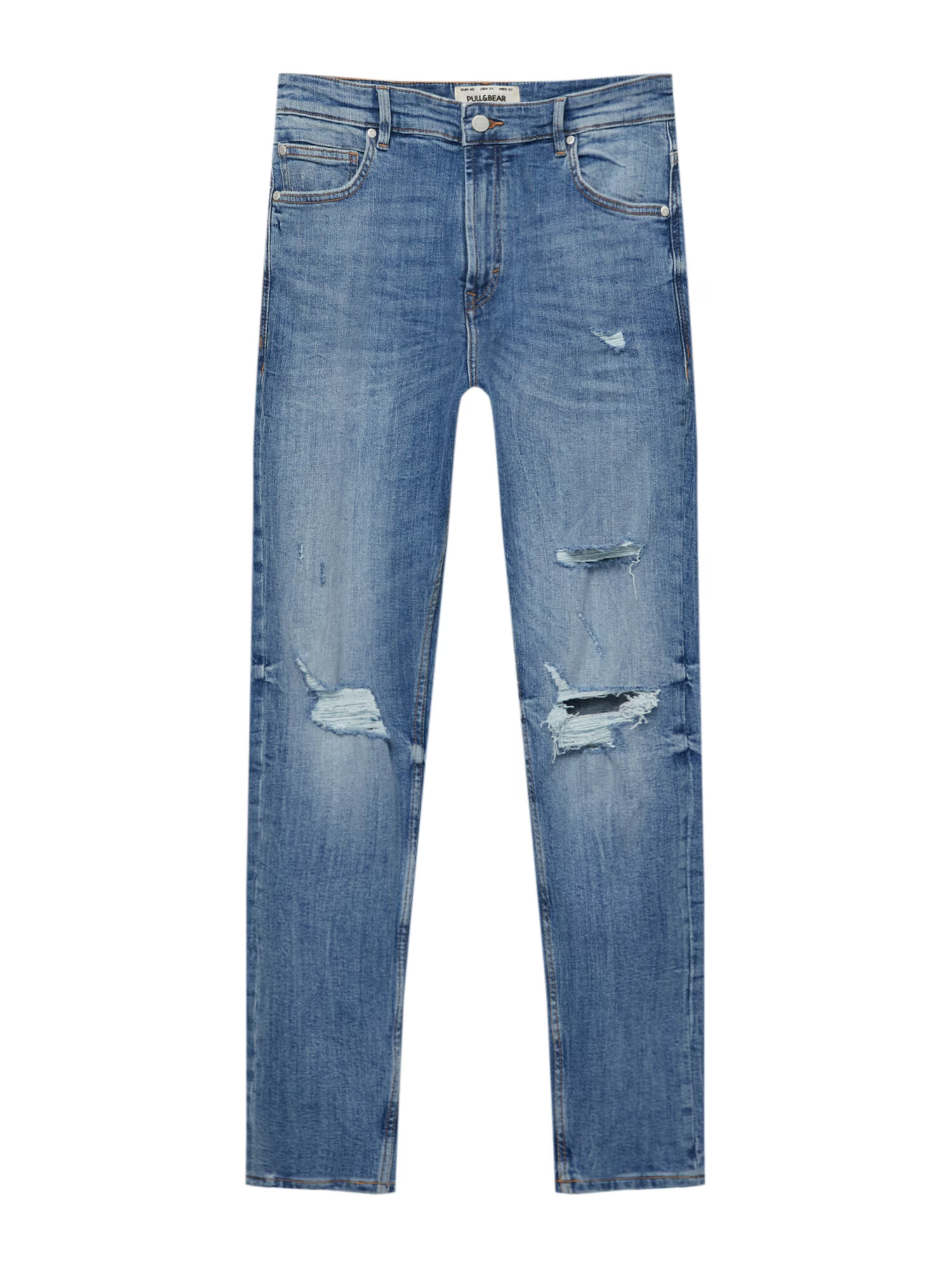 Pull&Bear Jeans albastru denim - Pled.ro