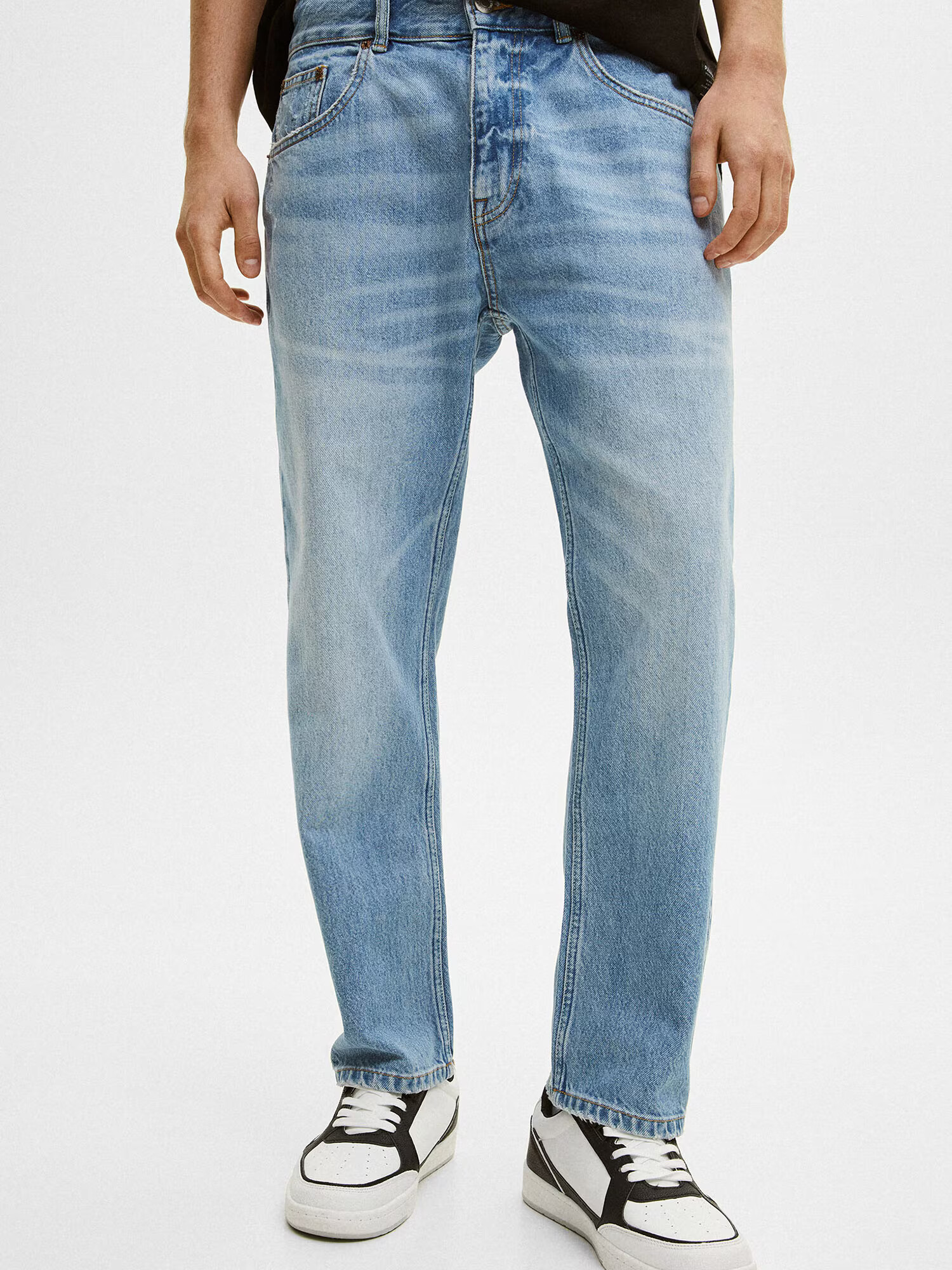 Pull&Bear Jeans albastru denim - Pled.ro