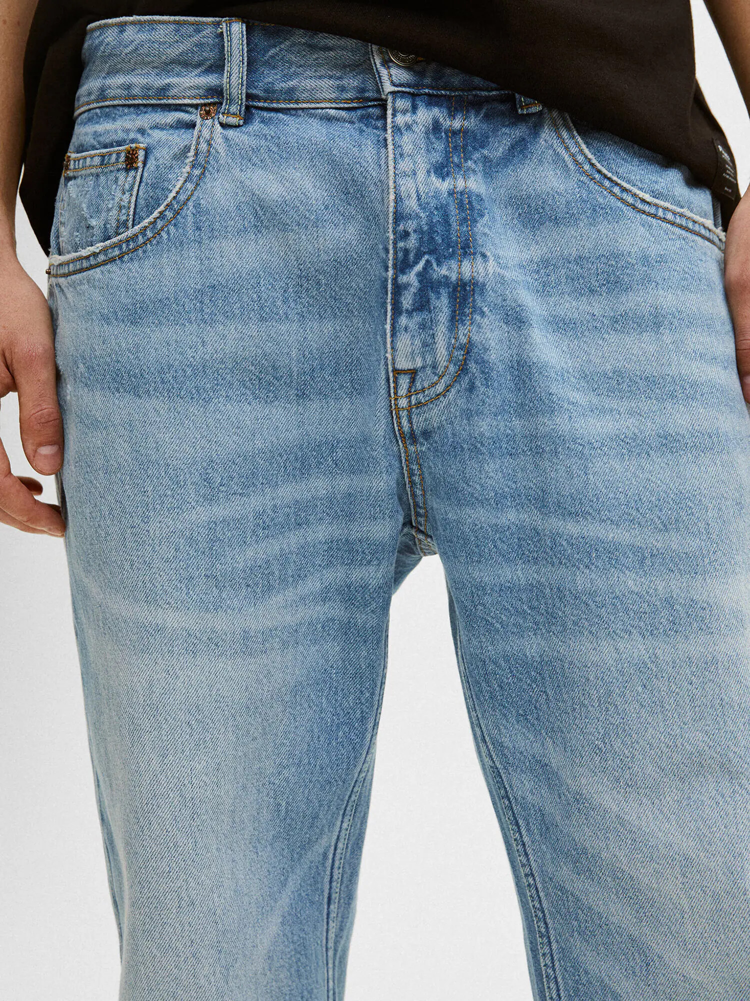 Pull&Bear Jeans albastru denim - Pled.ro