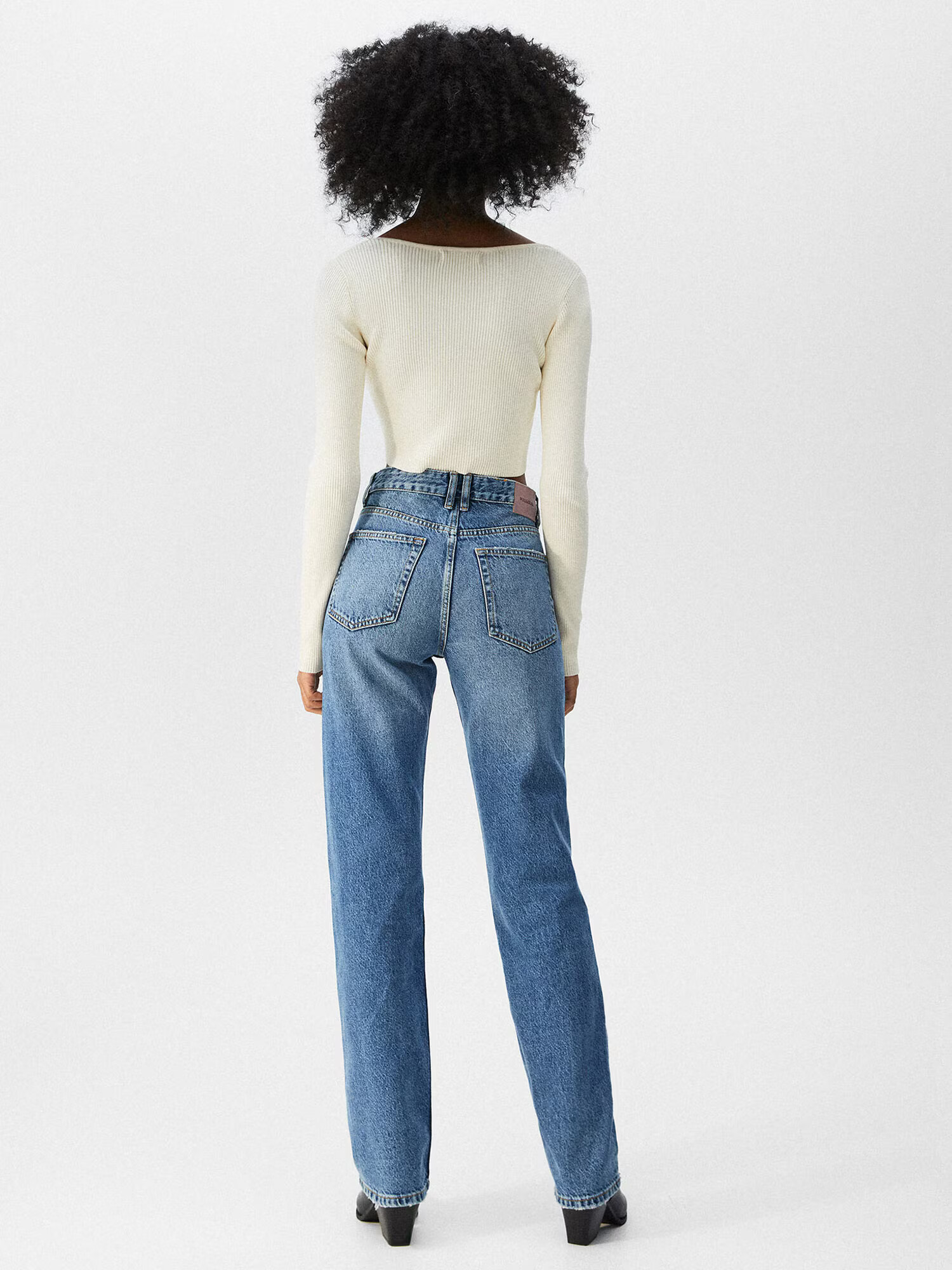 Pull&Bear Jeans albastru denim - Pled.ro