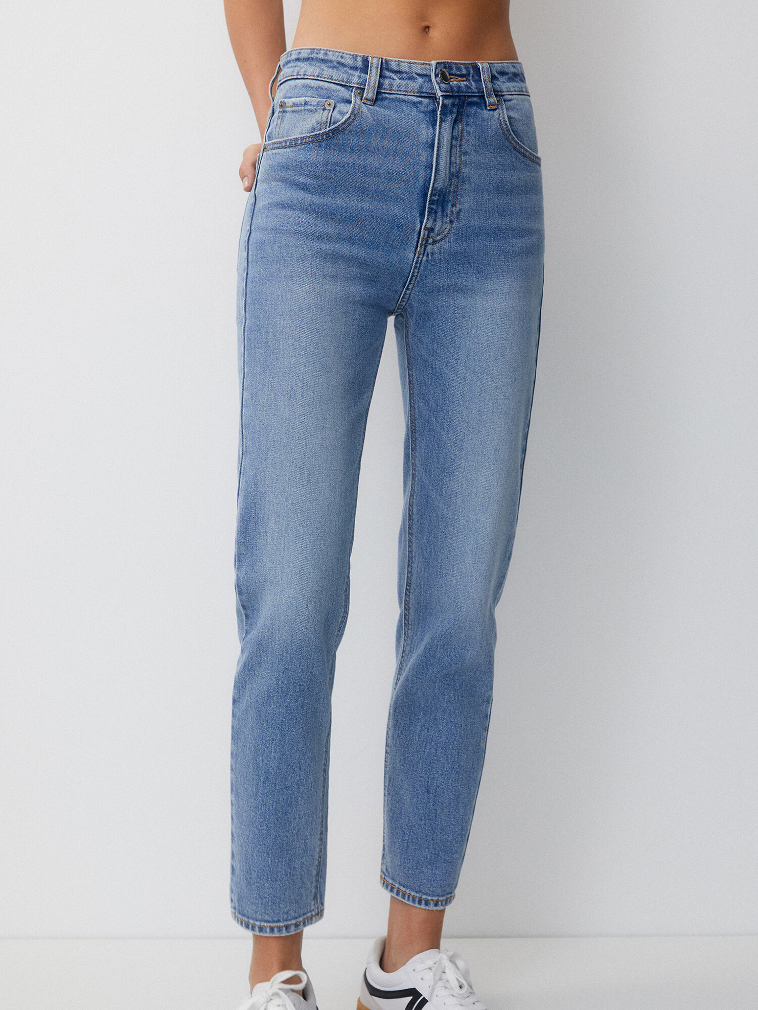 Pull&Bear Jeans albastru denim - Pled.ro